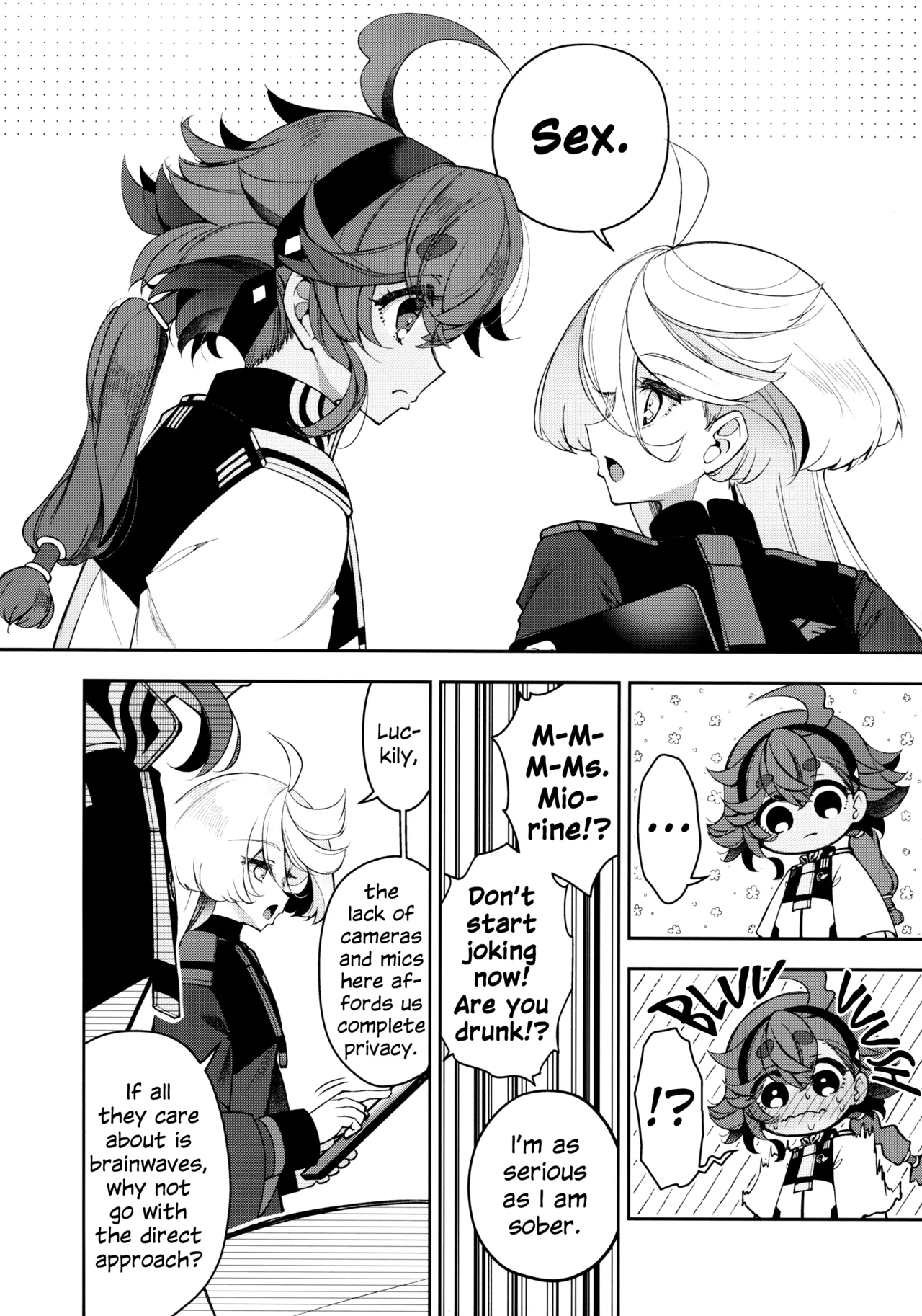 (Hoshi ni Negai o 2025) [Alkaloid (Izumiya Otoha)] Perfect Communication (Mobile Suit Gundam: The Witch from Mercury) [English] изображение № 7