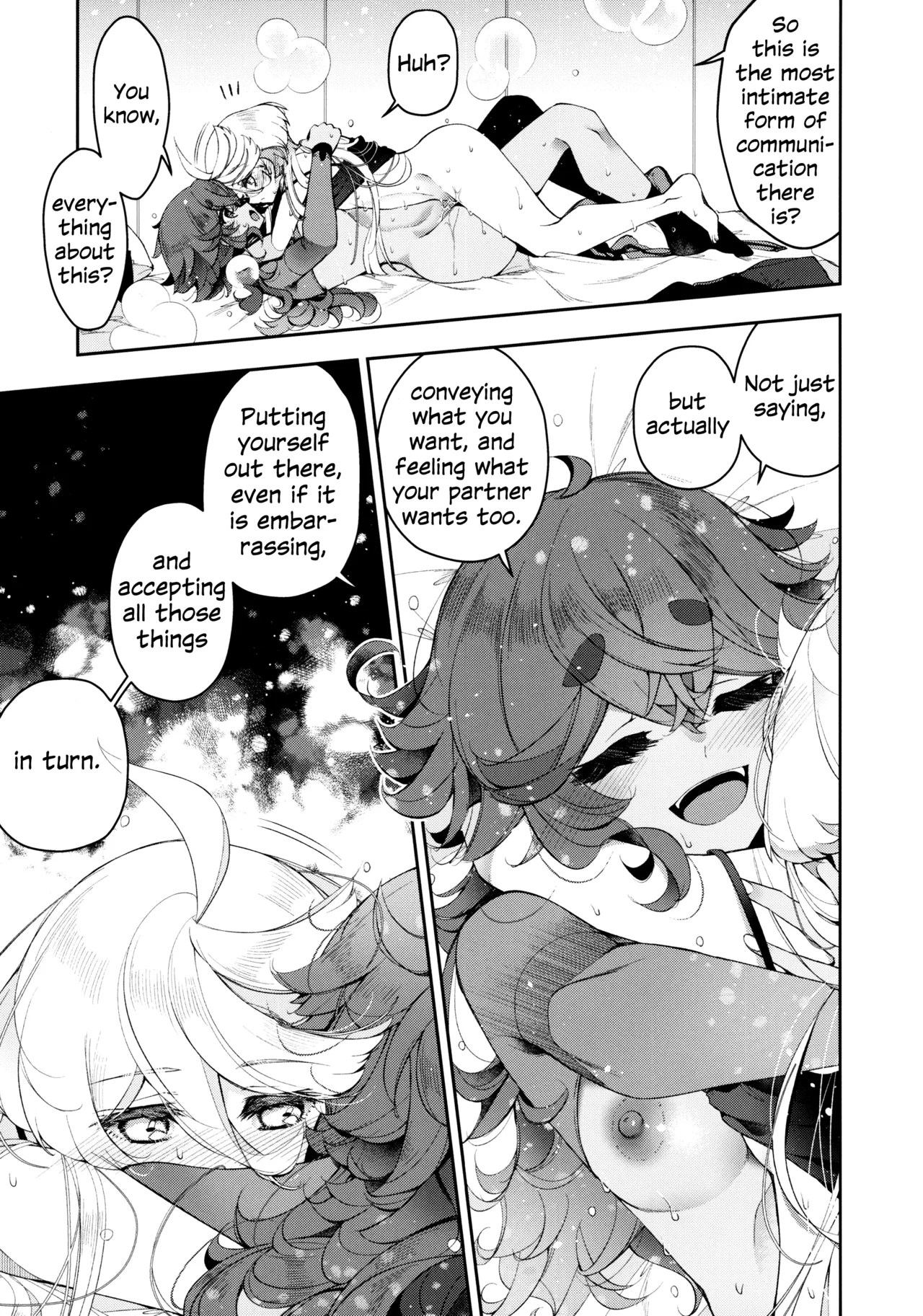 (Hoshi ni Negai o 2025) [Alkaloid (Izumiya Otoha)] Perfect Communication (Mobile Suit Gundam: The Witch from Mercury) [English] изображение № 28