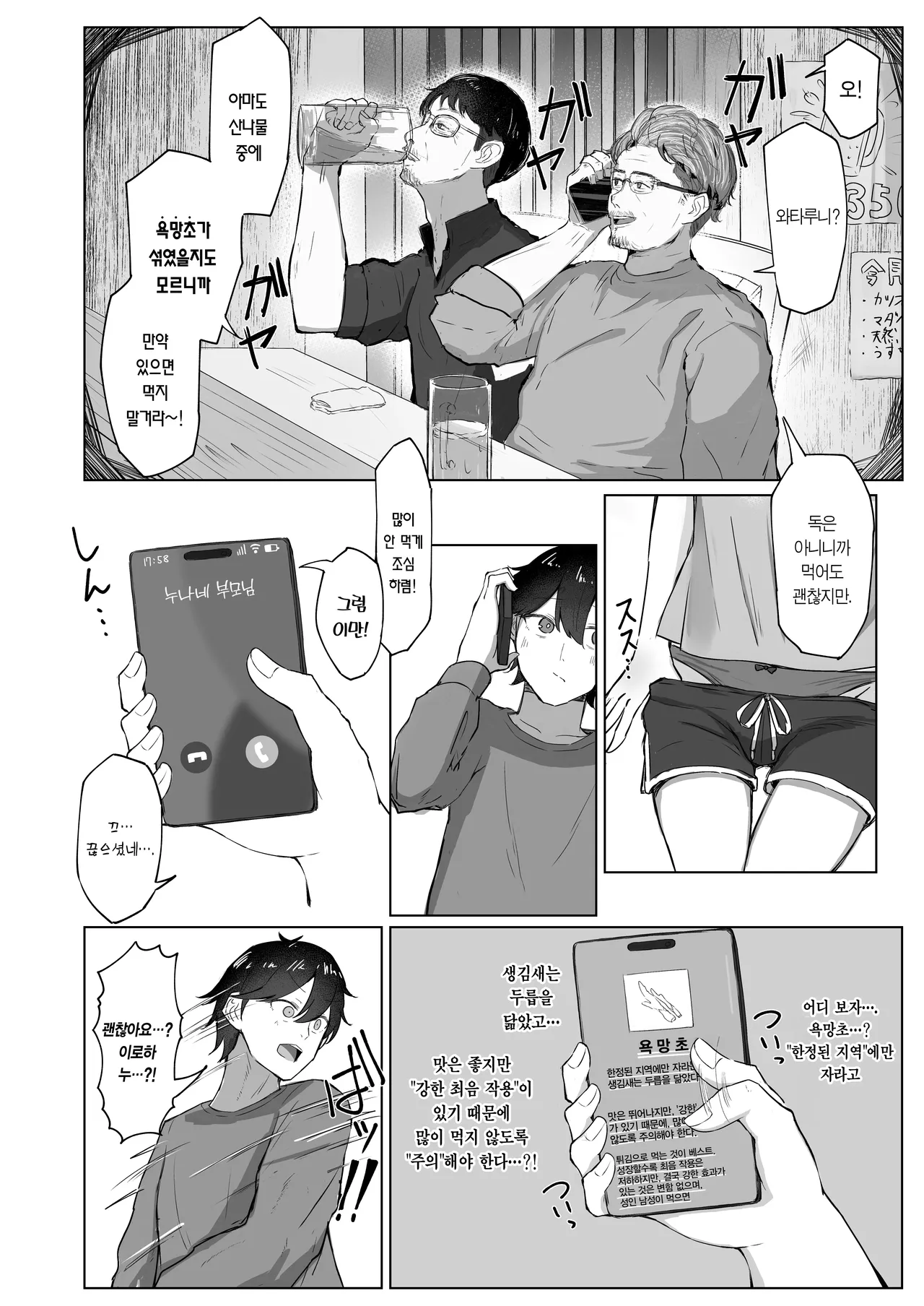 [Zorusoru Support (Zorusoru)] Sansai Temptation ~Yakusou de Hatsujou shita Choppiri M no Onee-san ga Tomatte Kurenai.~ | 산나물 템프테이션 ~약초로 발정한 누나가 멈추지 않는다.~ [Korean] [Team Edge] [Digital] Bildnummer 5