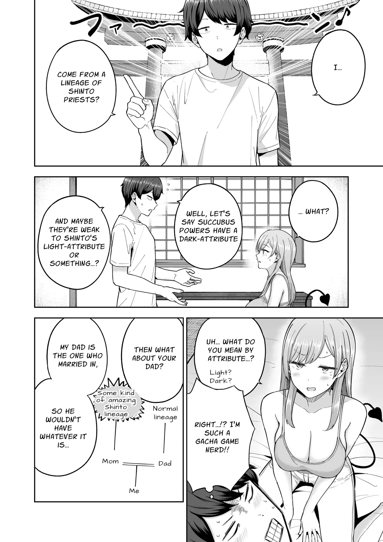 [manymanyrain (Amagasa Ikuta)] Succubus-san Chi no Kazoku Kankei - The Succubus Family Chronicles | Succubus Family Relationships [English] [Penguin Piper] [Digital] image number 15