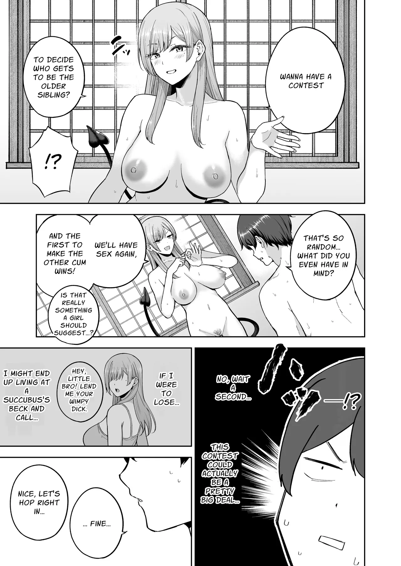 [manymanyrain (Amagasa Ikuta)] Succubus-san Chi no Kazoku Kankei - The Succubus Family Chronicles | Succubus Family Relationships [English] [Penguin Piper] [Digital] image number 38