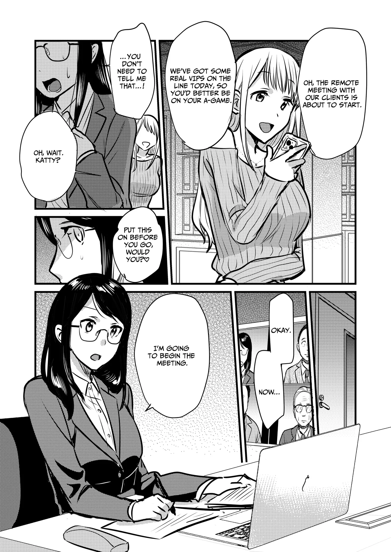 [GENJU MINZOKU (Sato) ] Shanai no Himegoto ~Stress Kaishou ni Kaisha no Toilet de Onani shite itara, Kouhai ni Kikarete shimatte ita Hanashi~ | Workplace Rendezvous ~Caught Masturbating in the Company Restroom by My Subordinate~ [English] [IXIA WORKS] Bildnummer 19