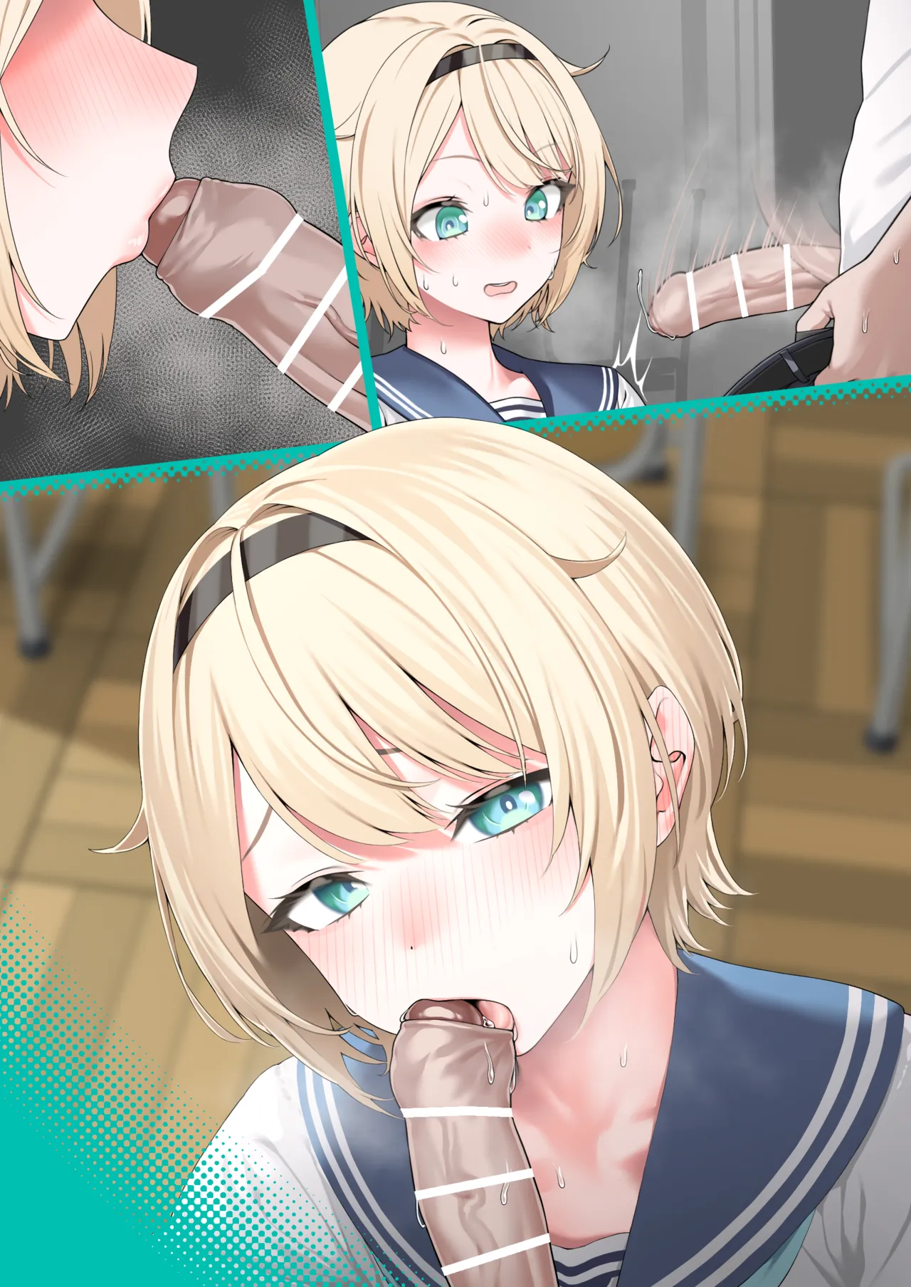 [ギシュレッド] 面談をすることになったござるとド早漏 (ホロライブ) image number 4