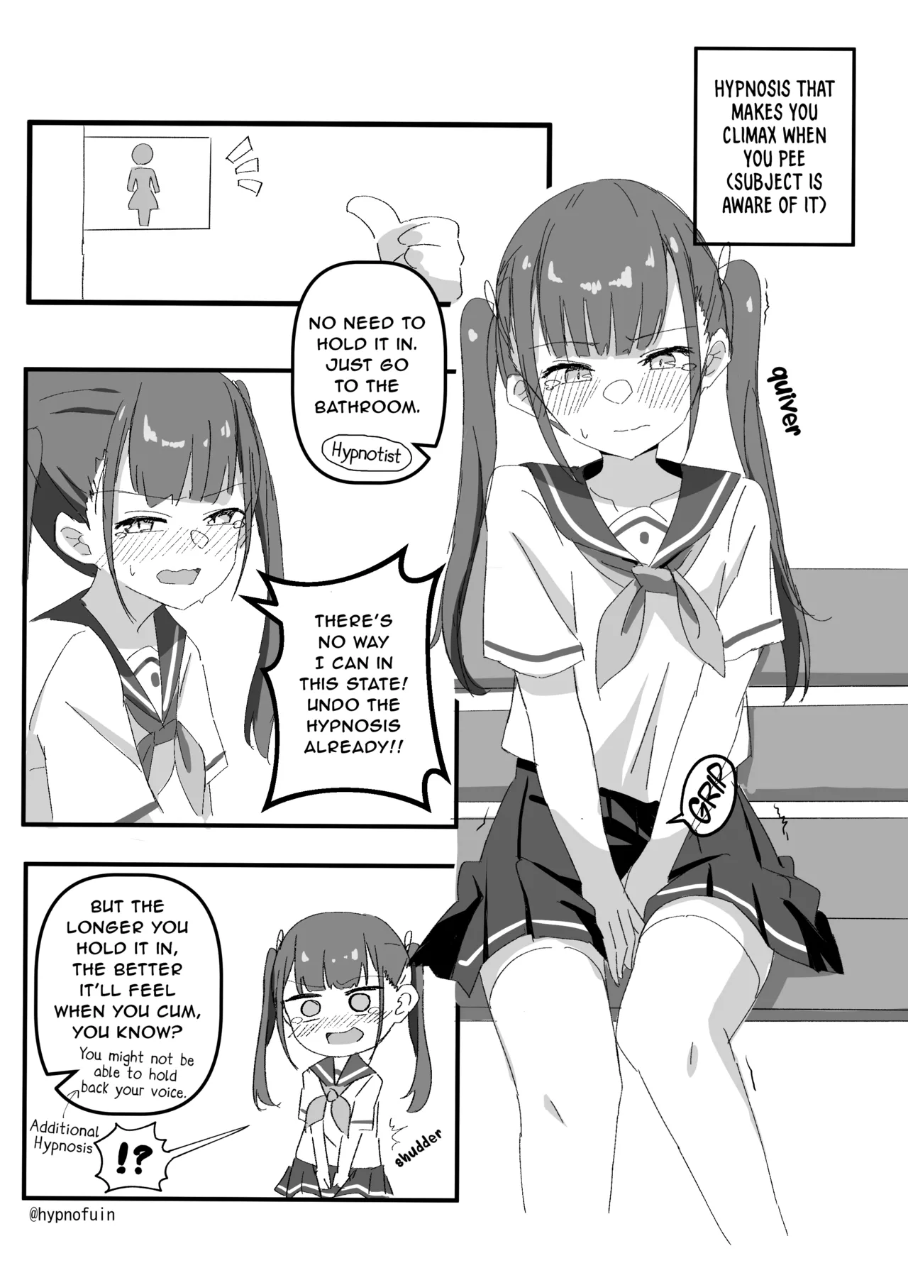 [Fineru] Aru Imi Oshigama Saimin | In a Sense, a ‘Holding-it-in’ Hypnosis [English] [PumpkinTL] numero di immagine  1