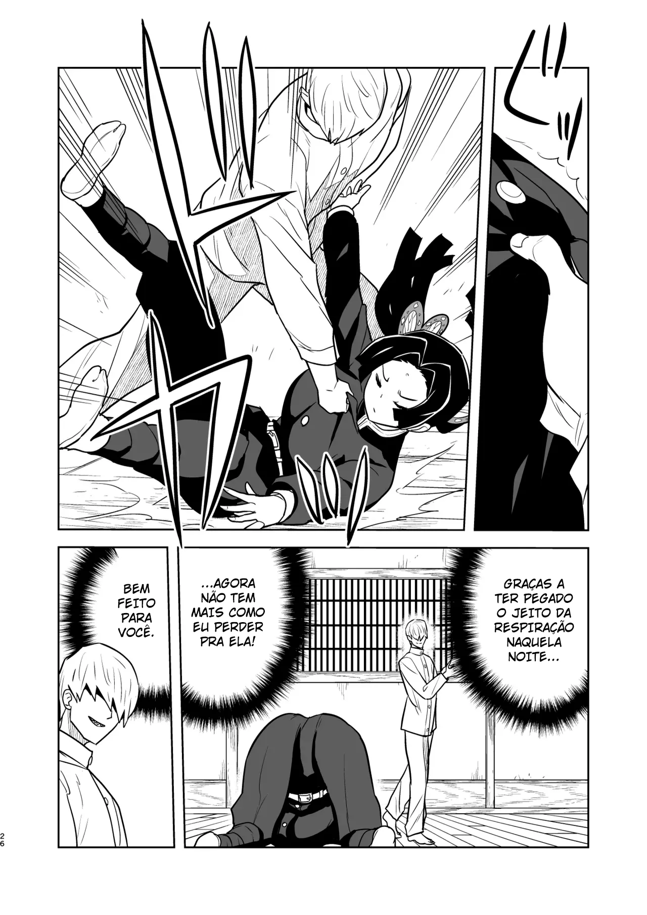 [Zenra Restaurant (Heriyama)] Oyasuminasai Aoi-chan (Kimetsu no Yaiba) [Portuguese-BR] [Digital] numero di immagine  26