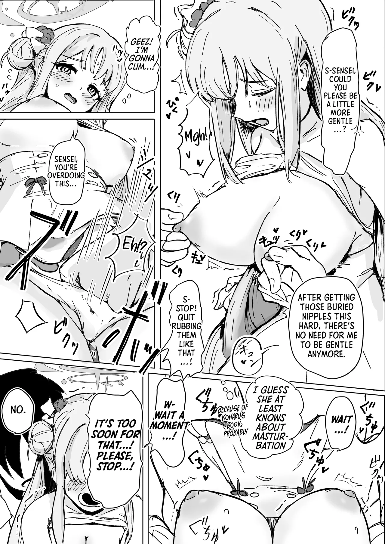 [Juuyakushitsu (Shachou)] Mika to Futari de Obenkyou | Studying Together with Mika (Blue Archive) [English] [Shiro Translation] [Digital] image number 8