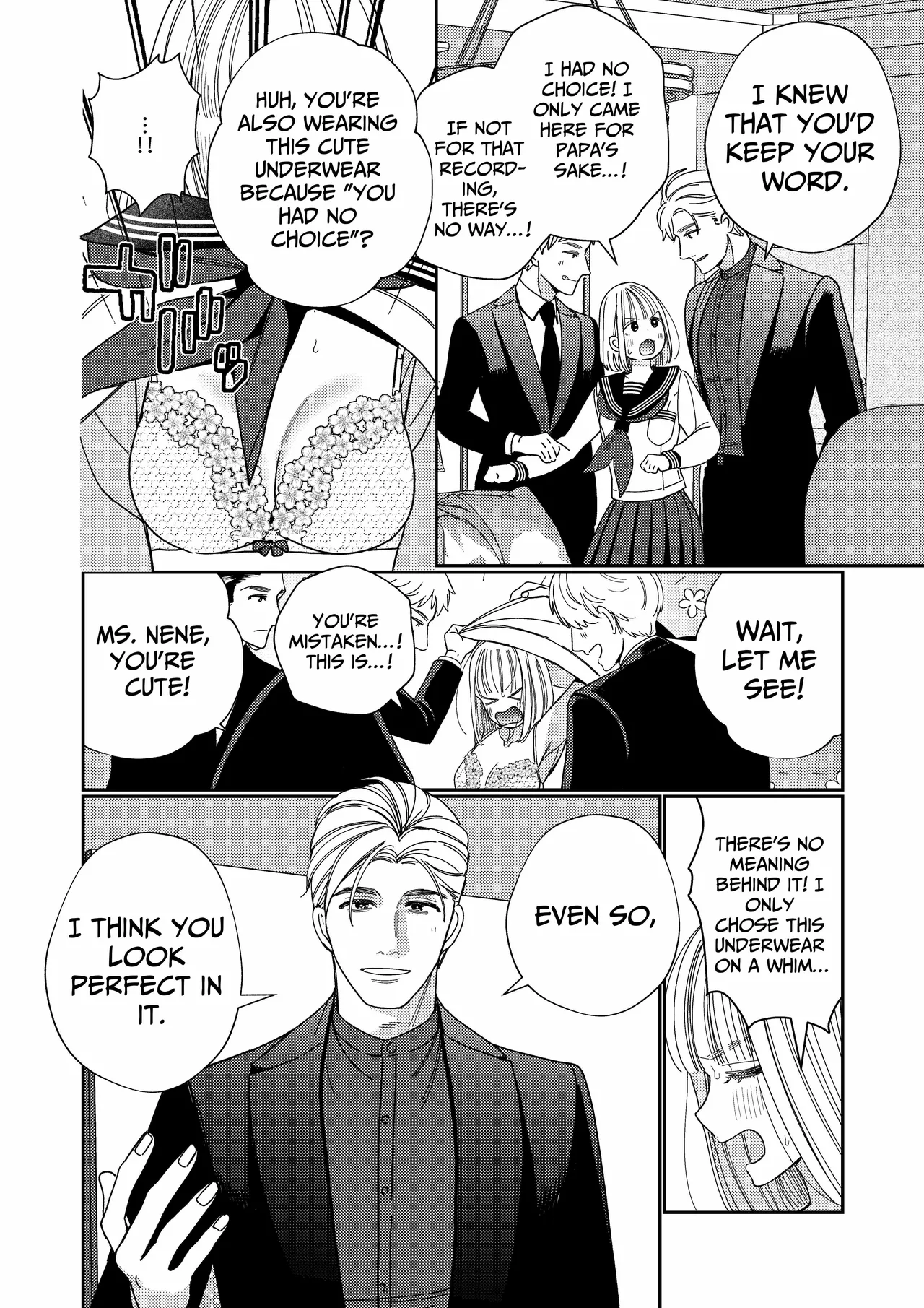 [Yomyaku (Okonogi Happa)] Papa's Obedient Girl ~Ms. Nene and Our Training and Management Records~ [English] [Nameless] Bildnummer 37