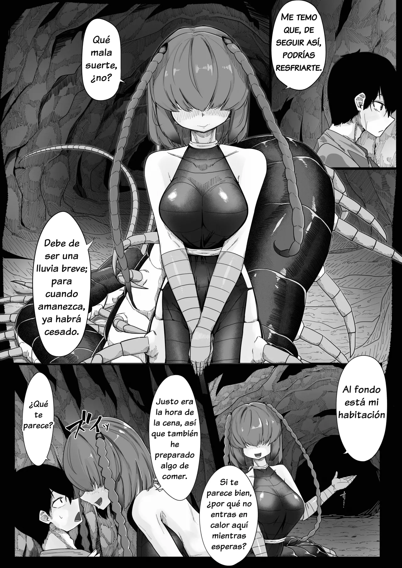 [Tyomoranma (tyomoti)] La chica ciempies degenerada [Spanish] 4eme image