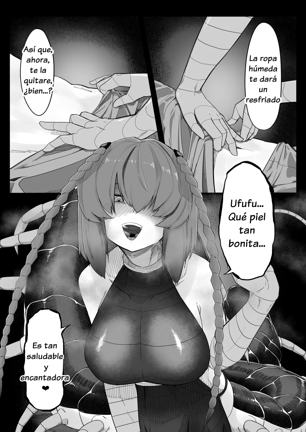 [Tyomoranma (tyomoti)] La chica ciempies degenerada [Spanish] 8eme image