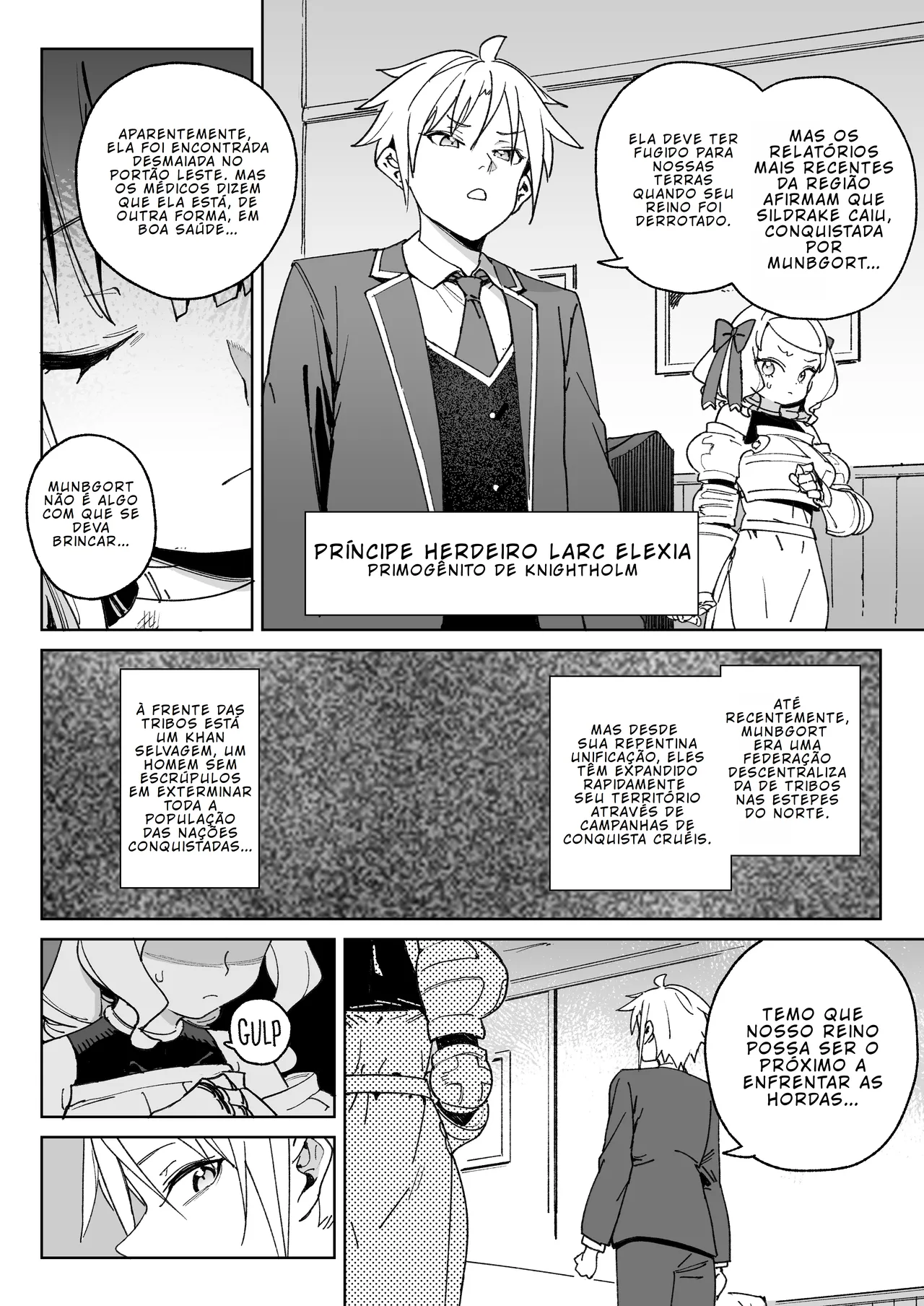 [Meshikutteneru. (Atage)] Chinpo no Tame ni Kokumin Zenin Minagoroshi [Portuguese-BR] [BLACKSUB] [Digital] numero di immagine  7