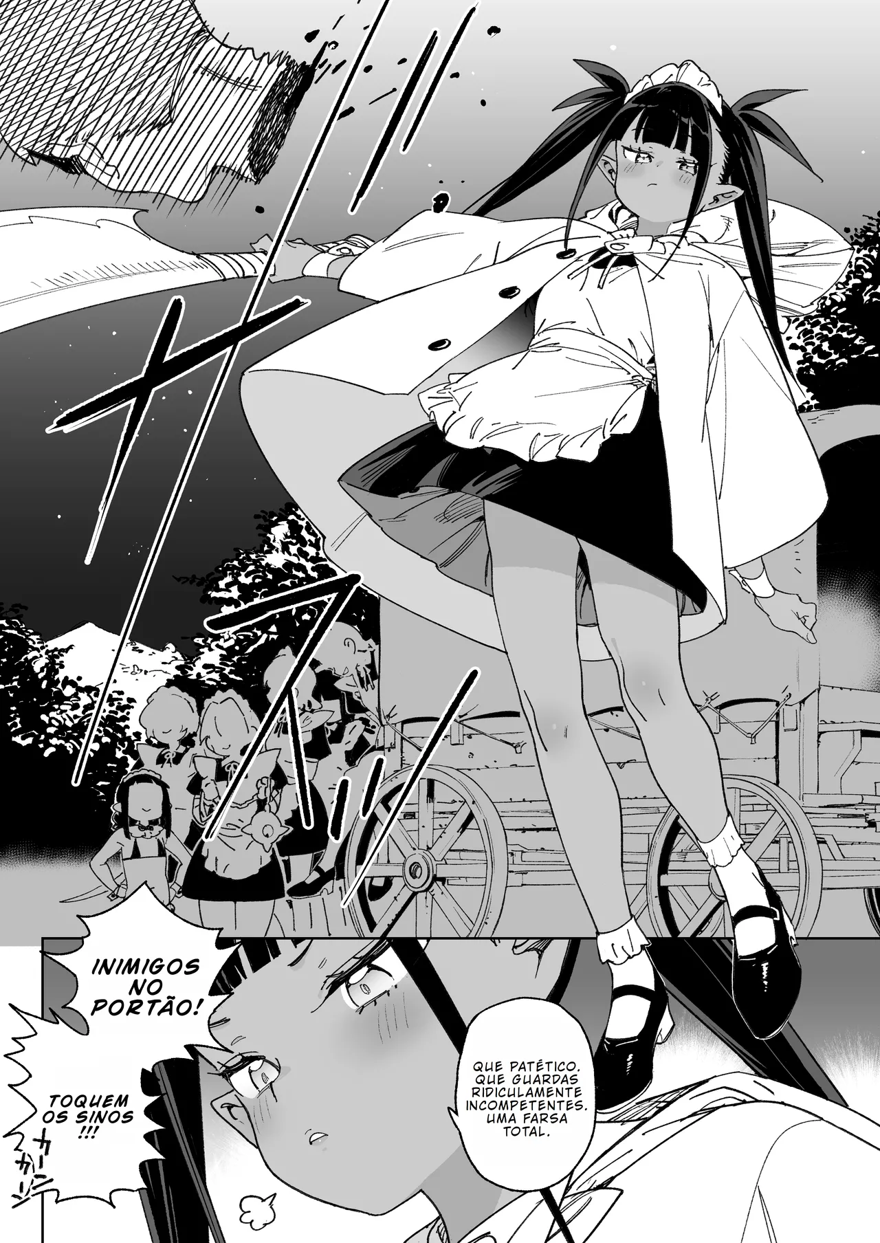 [Meshikutteneru. (Atage)] Chinpo no Tame ni Kokumin Zenin Minagoroshi [Portuguese-BR] [BLACKSUB] [Digital] numero di immagine  9