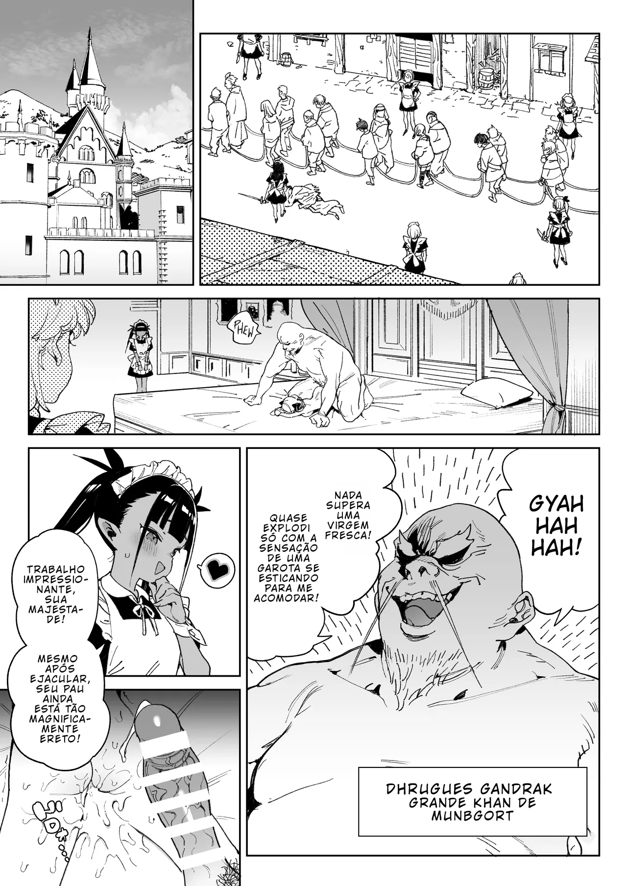 [Meshikutteneru. (Atage)] Chinpo no Tame ni Kokumin Zenin Minagoroshi [Portuguese-BR] [BLACKSUB] [Digital] numero di immagine  12