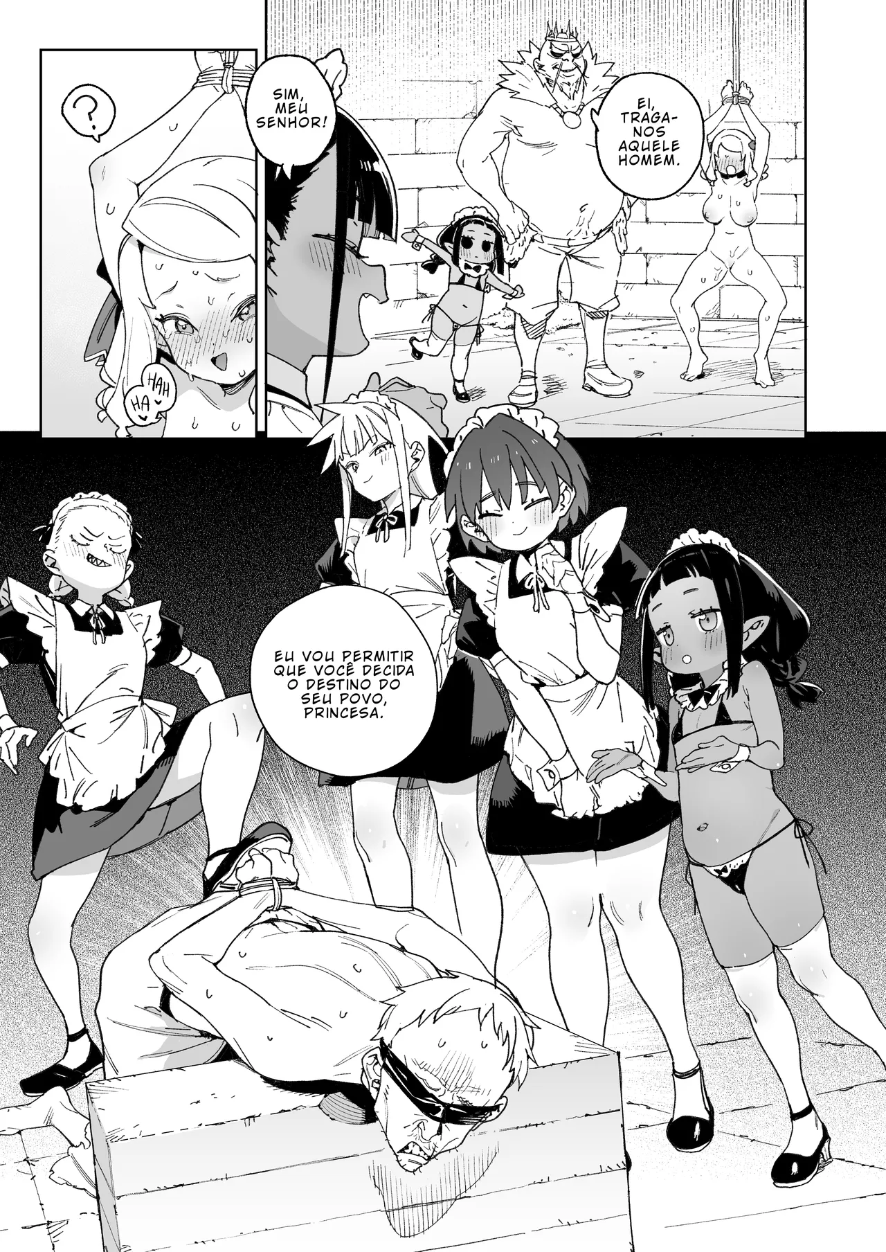 [Meshikutteneru. (Atage)] Chinpo no Tame ni Kokumin Zenin Minagoroshi [Portuguese-BR] [BLACKSUB] [Digital] numero di immagine  24