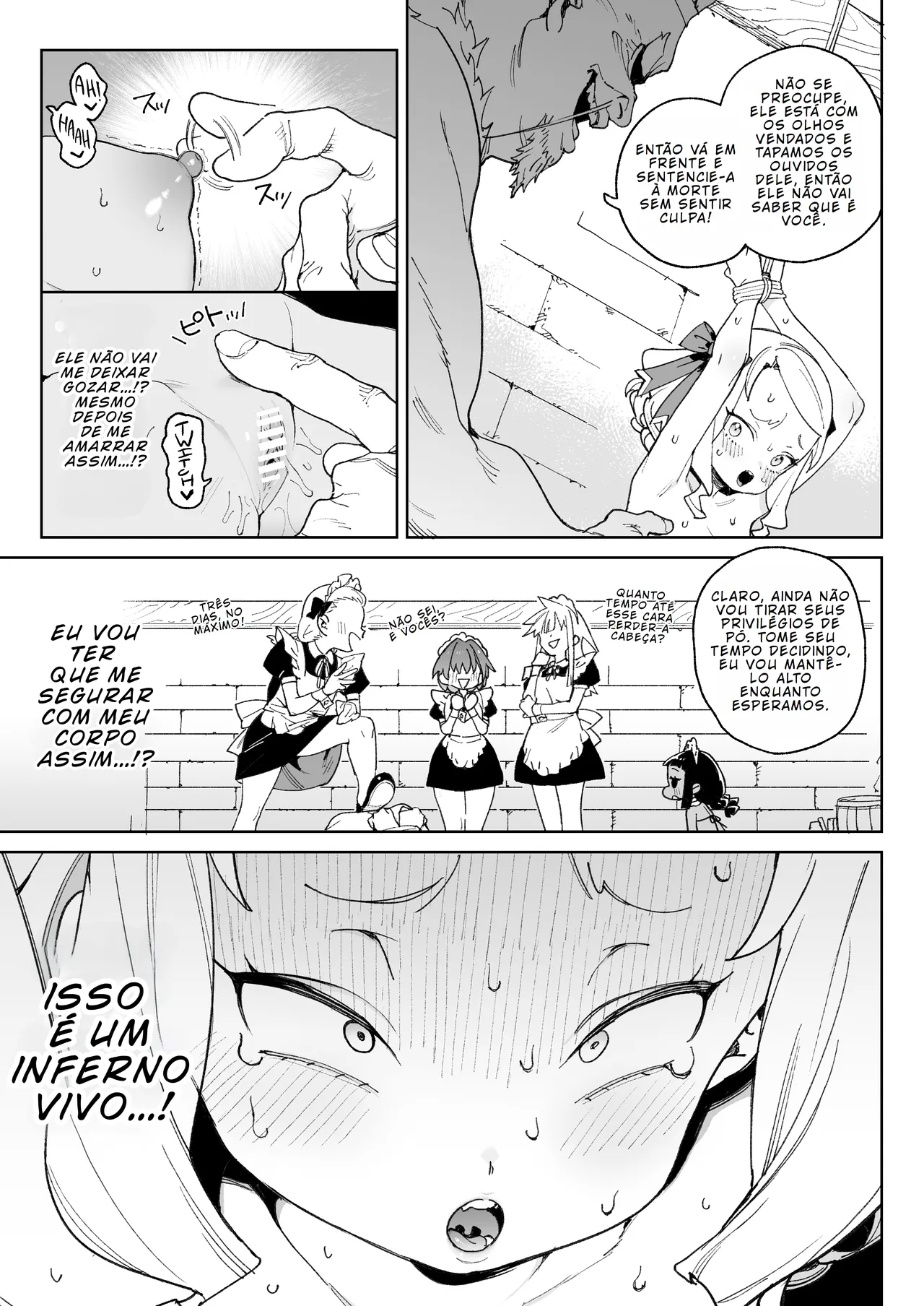 [Meshikutteneru. (Atage)] Chinpo no Tame ni Kokumin Zenin Minagoroshi [Portuguese-BR] [BLACKSUB] [Digital] numero di immagine  26