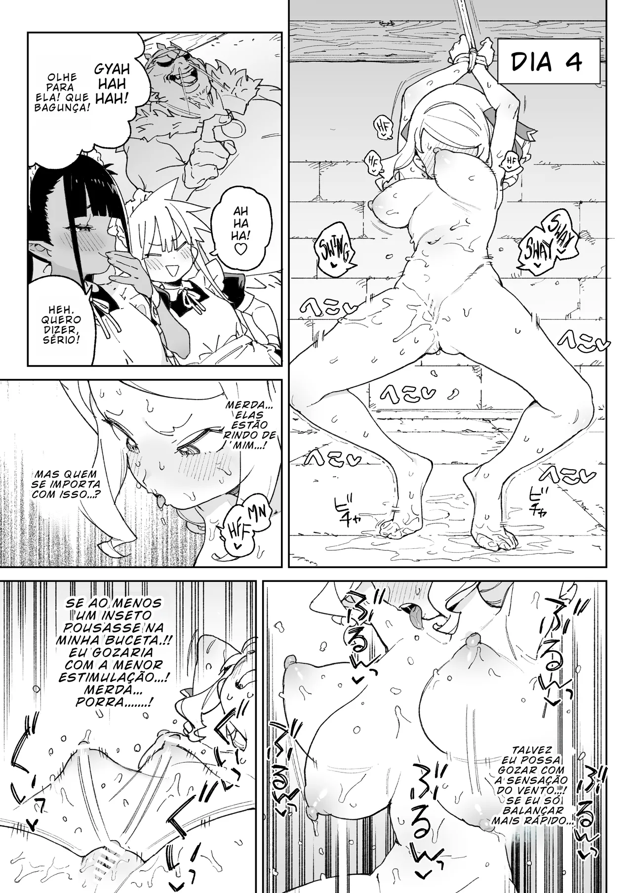 [Meshikutteneru. (Atage)] Chinpo no Tame ni Kokumin Zenin Minagoroshi [Portuguese-BR] [BLACKSUB] [Digital] numero di immagine  28