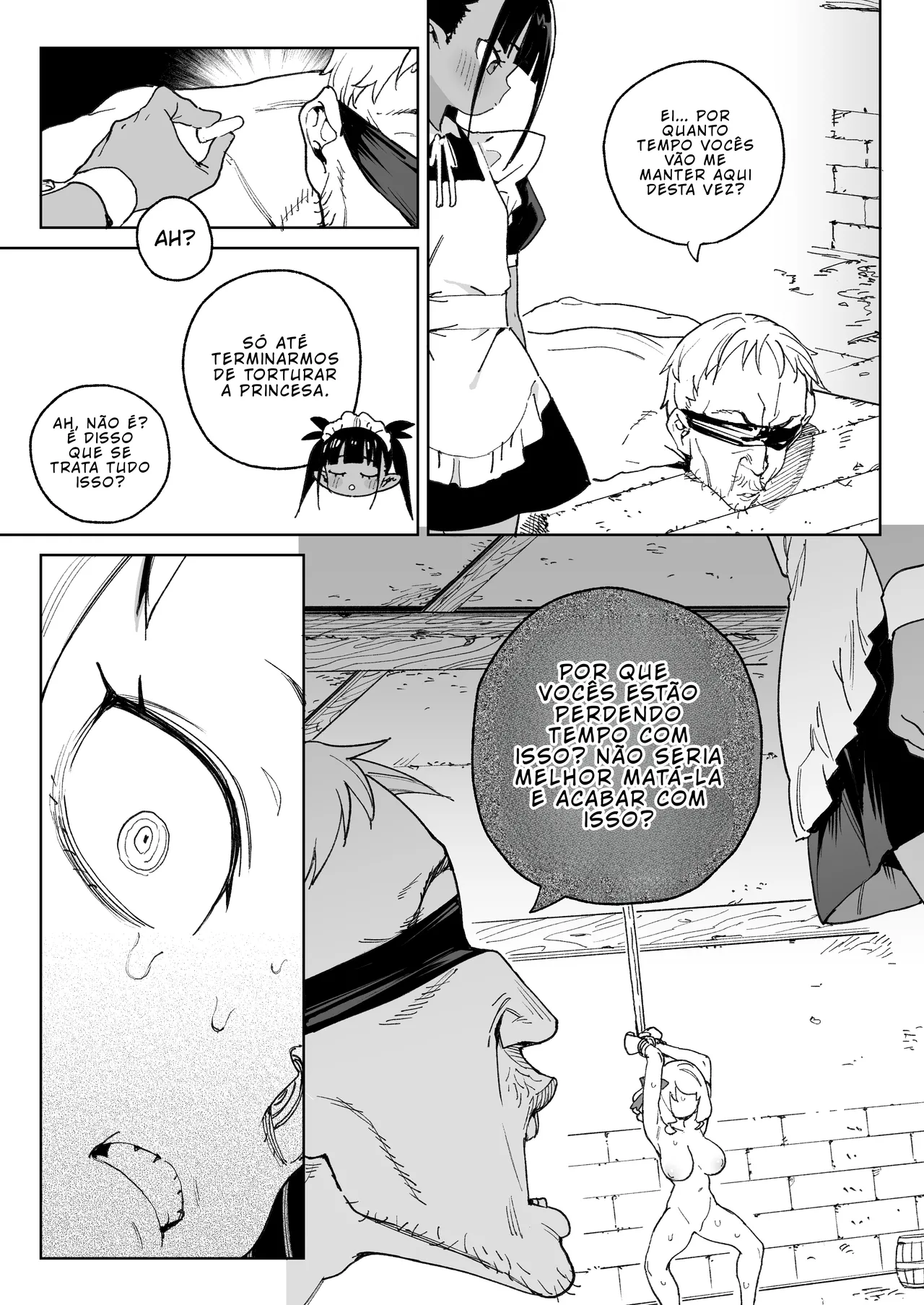 [Meshikutteneru. (Atage)] Chinpo no Tame ni Kokumin Zenin Minagoroshi [Portuguese-BR] [BLACKSUB] [Digital] numero di immagine  32