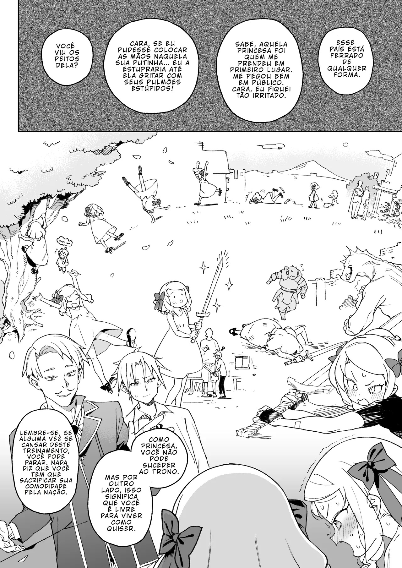 [Meshikutteneru. (Atage)] Chinpo no Tame ni Kokumin Zenin Minagoroshi [Portuguese-BR] [BLACKSUB] [Digital] numero di immagine  33