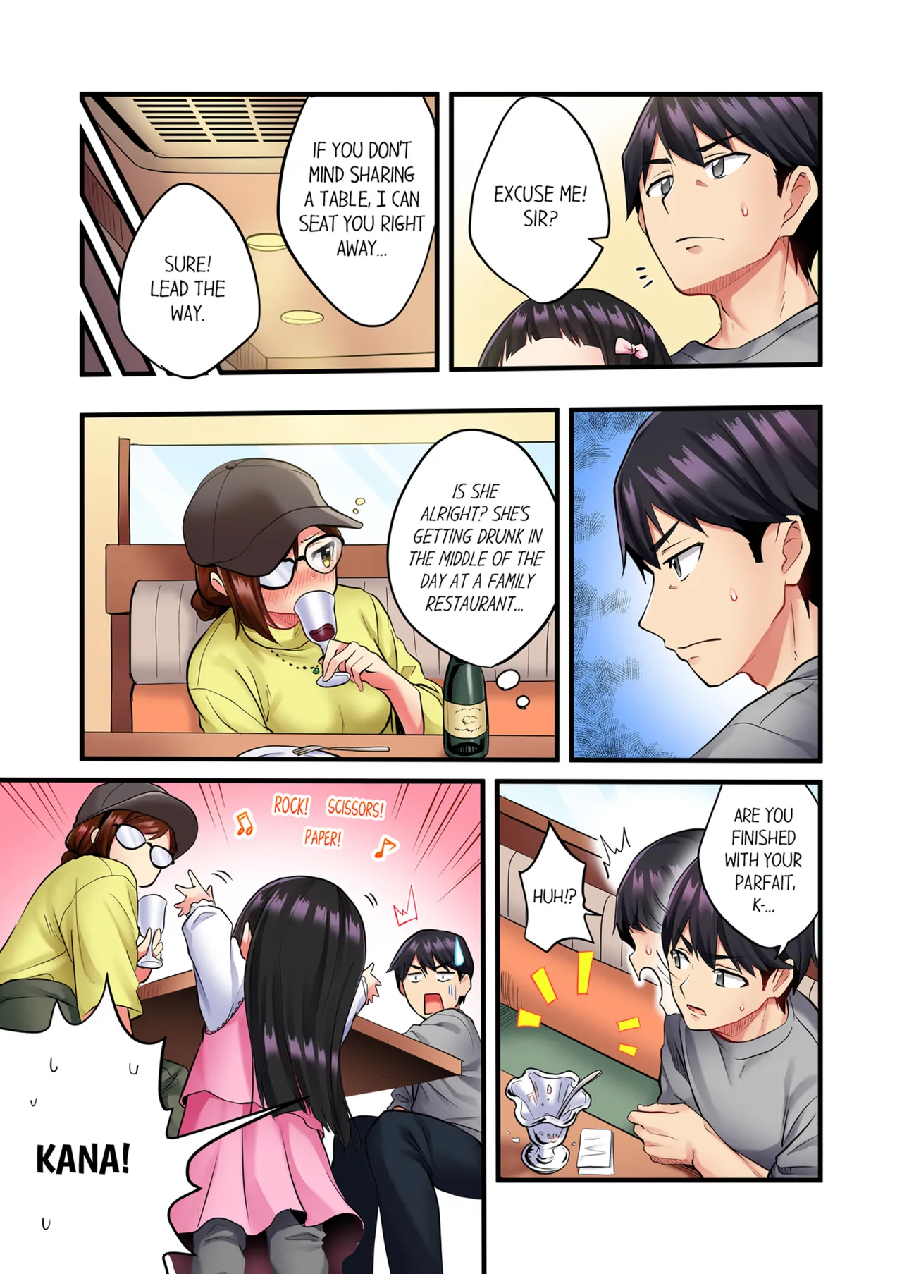 [Girigirimai] Uta no Onee-san Datte H Shitai ~Konnakao, TV no Mae Minna ni wa Miserarenai yo... | Even an Innocent TV Show Singer Needs Sex Vol. 1 [English] [Decensored] [Ongoing] изображение № 7