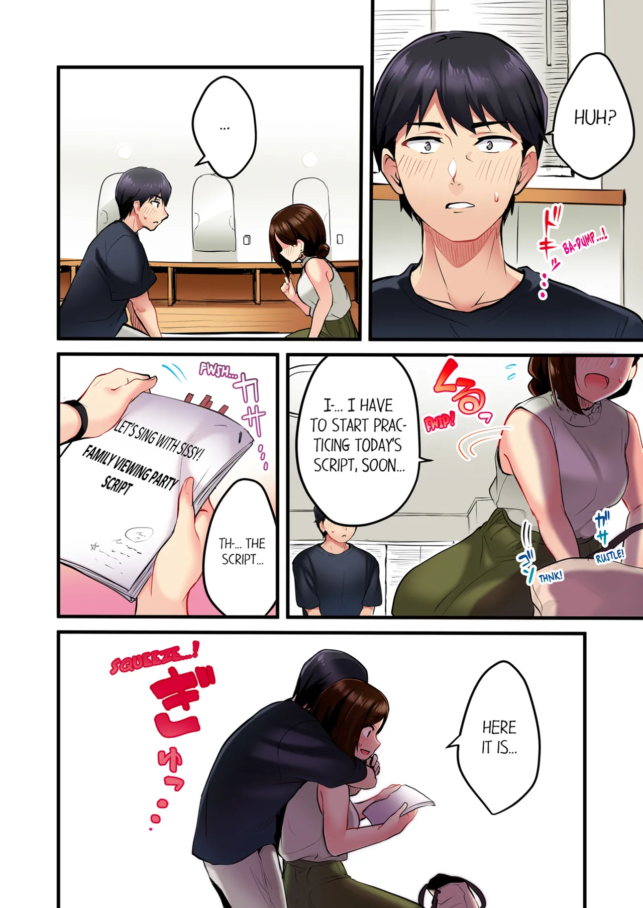 [Girigirimai] Uta no Onee-san Datte H Shitai ~Konnakao, TV no Mae Minna ni wa Miserarenai yo... | Even an Innocent TV Show Singer Needs Sex Vol. 1 [English] [Decensored] [Ongoing] изображение № 40