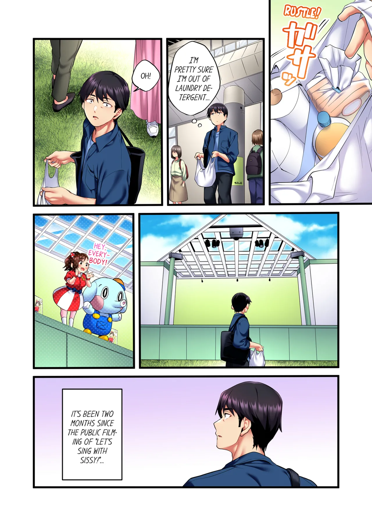 [Girigirimai] Uta no Onee-san Datte H Shitai ~Konnakao, TV no Mae Minna ni wa Miserarenai yo... | Even an Innocent TV Show Singer Needs Sex Vol. 1 [English] [Decensored] [Ongoing] изображение № 52