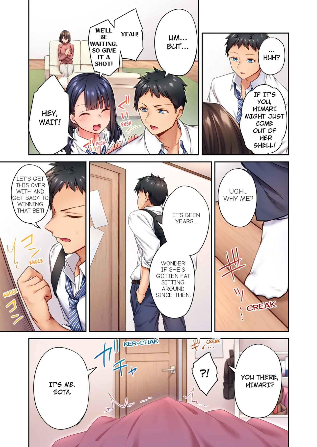 [Sukurīmo] Hiki komori no kuse shite, ero i Karada ni sodatsu na yo ~ ore shika shiranai osananajimi no mesu no kao | Cant Believe My Loner Childhood Friend Became This Sexy Girl Vol. 1 [English] [Decensored] [Ongoing] изображение № 7