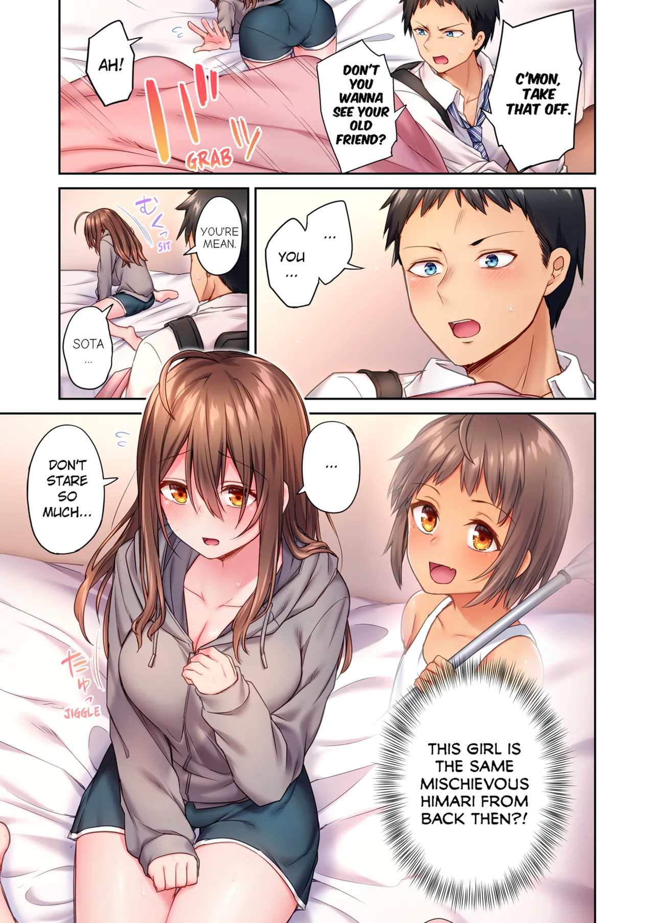 [Sukurīmo] Hiki komori no kuse shite, ero i Karada ni sodatsu na yo ~ ore shika shiranai osananajimi no mesu no kao | Cant Believe My Loner Childhood Friend Became This Sexy Girl Vol. 1 [English] [Decensored] [Ongoing] изображение № 9