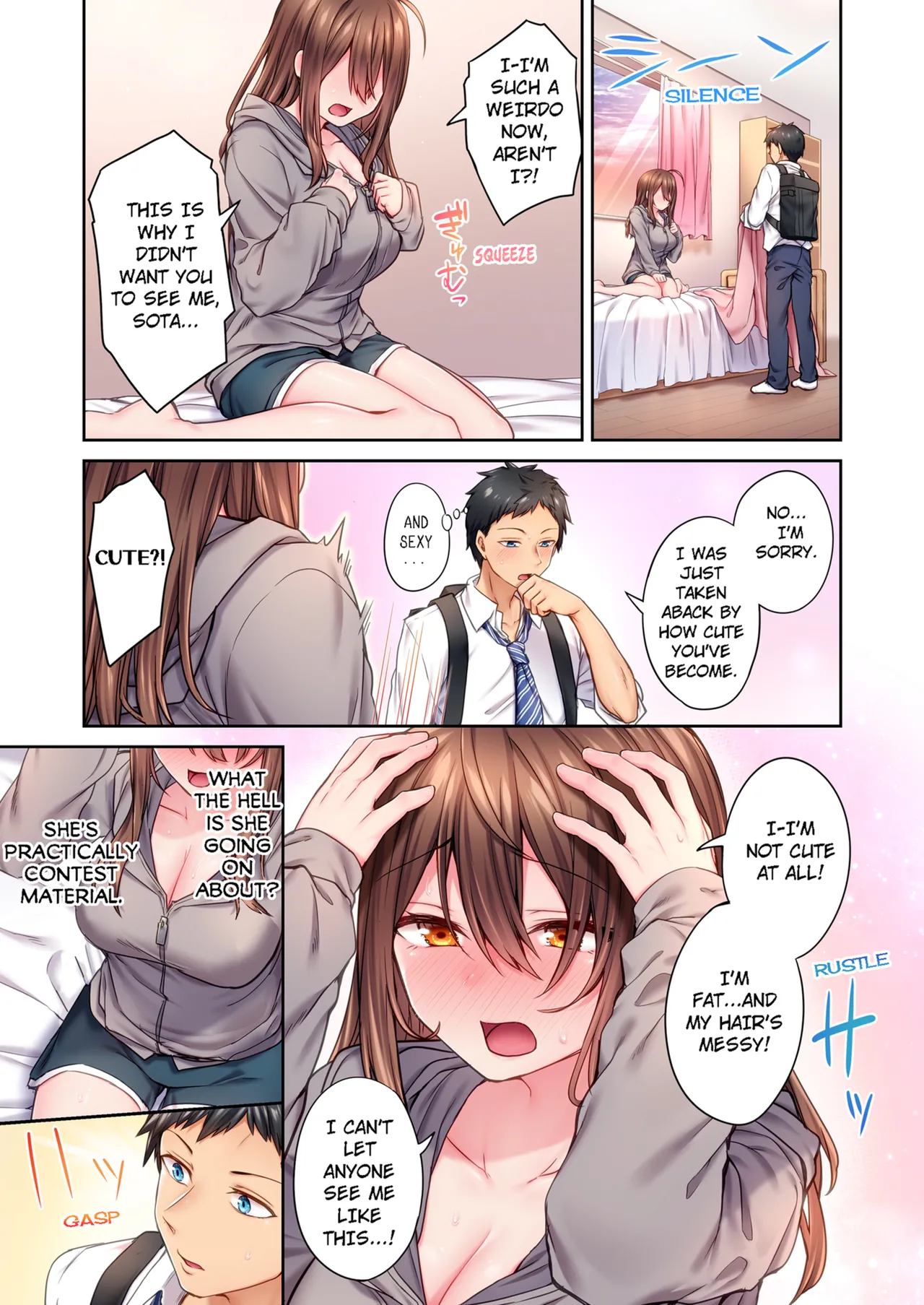 [Sukurīmo] Hiki komori no kuse shite, ero i Karada ni sodatsu na yo ~ ore shika shiranai osananajimi no mesu no kao | Cant Believe My Loner Childhood Friend Became This Sexy Girl Vol. 1 [English] [Decensored] [Ongoing] изображение № 11