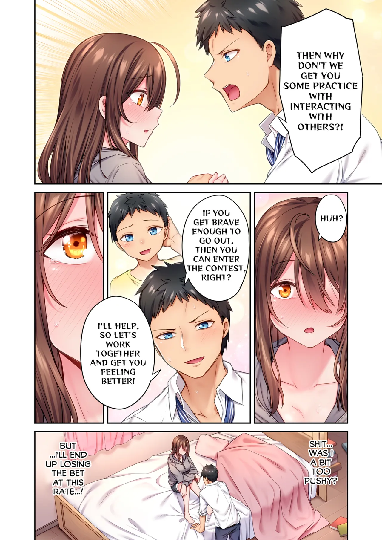 [Sukurīmo] Hiki komori no kuse shite, ero i Karada ni sodatsu na yo ~ ore shika shiranai osananajimi no mesu no kao | Cant Believe My Loner Childhood Friend Became This Sexy Girl Vol. 1 [English] [Decensored] [Ongoing] изображение № 14