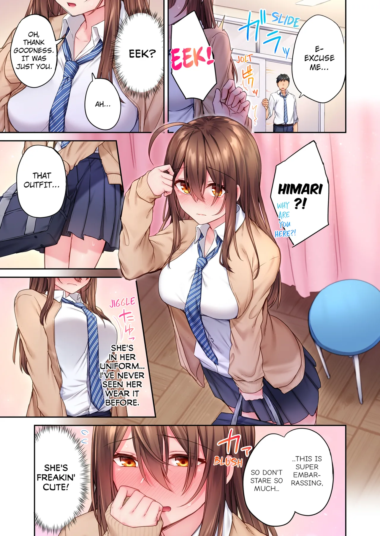 [Sukurīmo] Hiki komori no kuse shite, ero i Karada ni sodatsu na yo ~ ore shika shiranai osananajimi no mesu no kao | Cant Believe My Loner Childhood Friend Became This Sexy Girl Vol. 1 [English] [Decensored] [Ongoing] изображение № 55