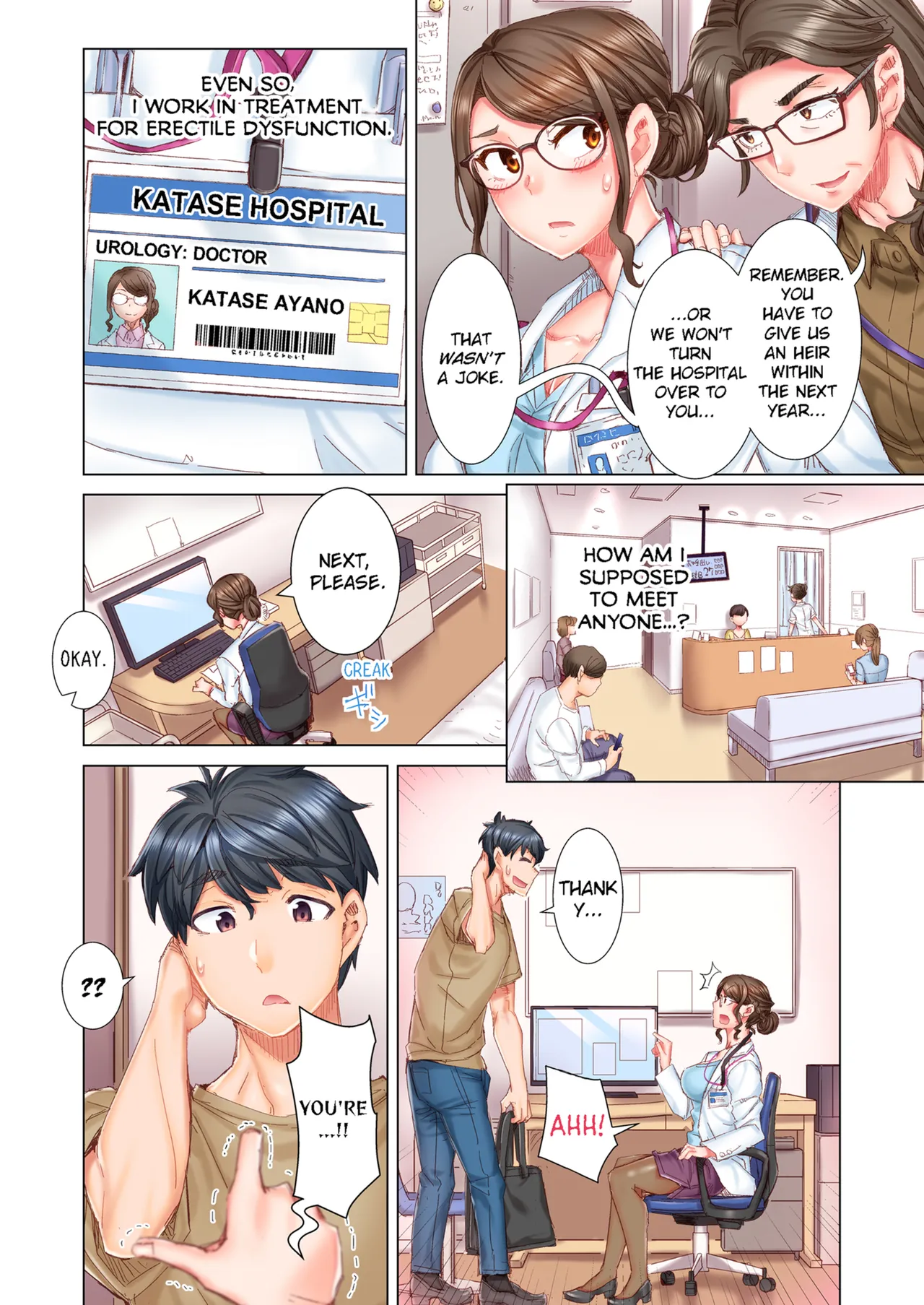 [Kira Hiroyoshi] Dekichau made Kon ~Bijo Doctor to Zuppuri Haramase Seikatsu | Marry Me, Ill Fuck You Until You're Pregnant! Vol. 1 [English] [Decensored] [Ongoing] Bildnummer 8