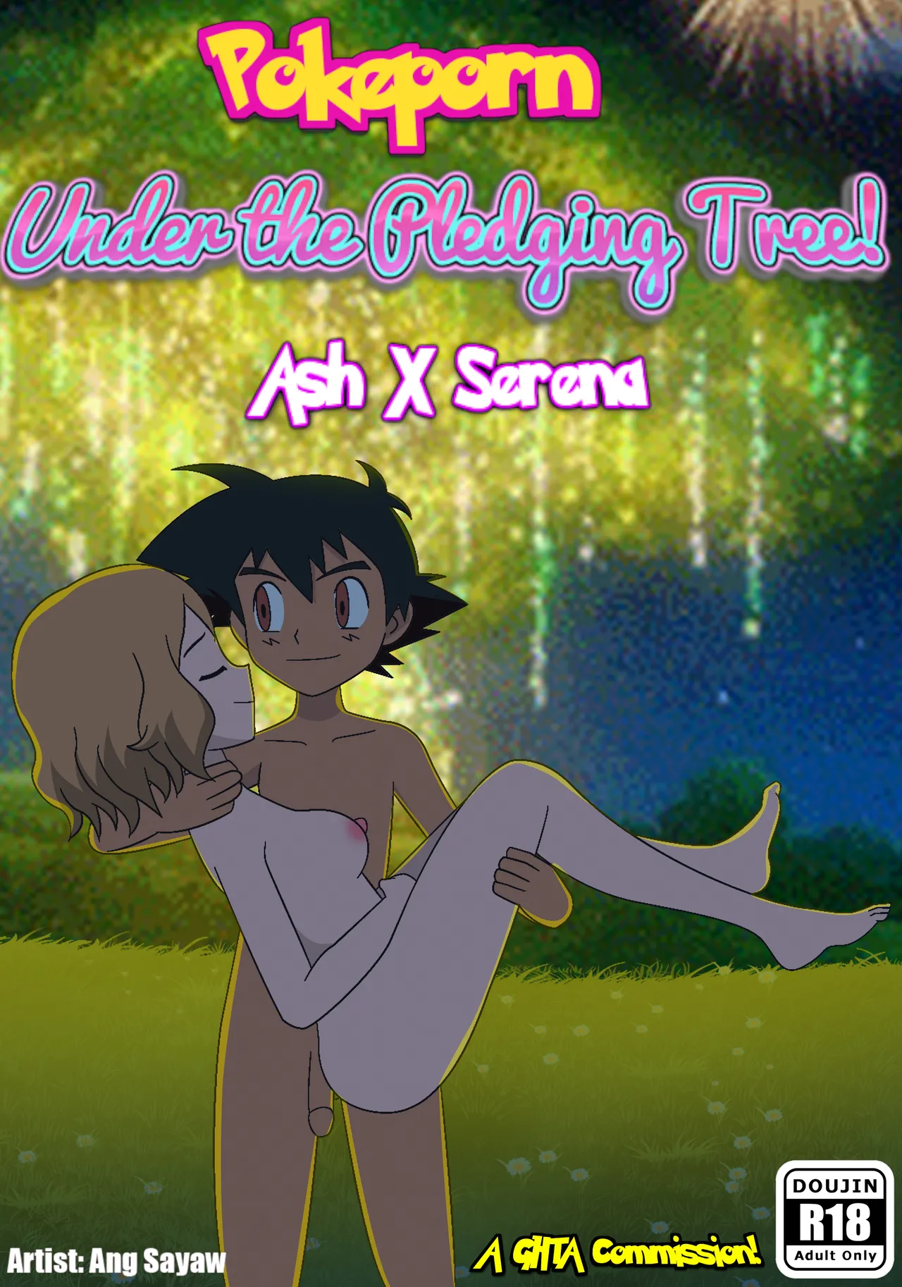 [GHTA] (Ang Sayaw) Pokeporn: Under the pledging tree!  Ash X Serena Bildnummer 1