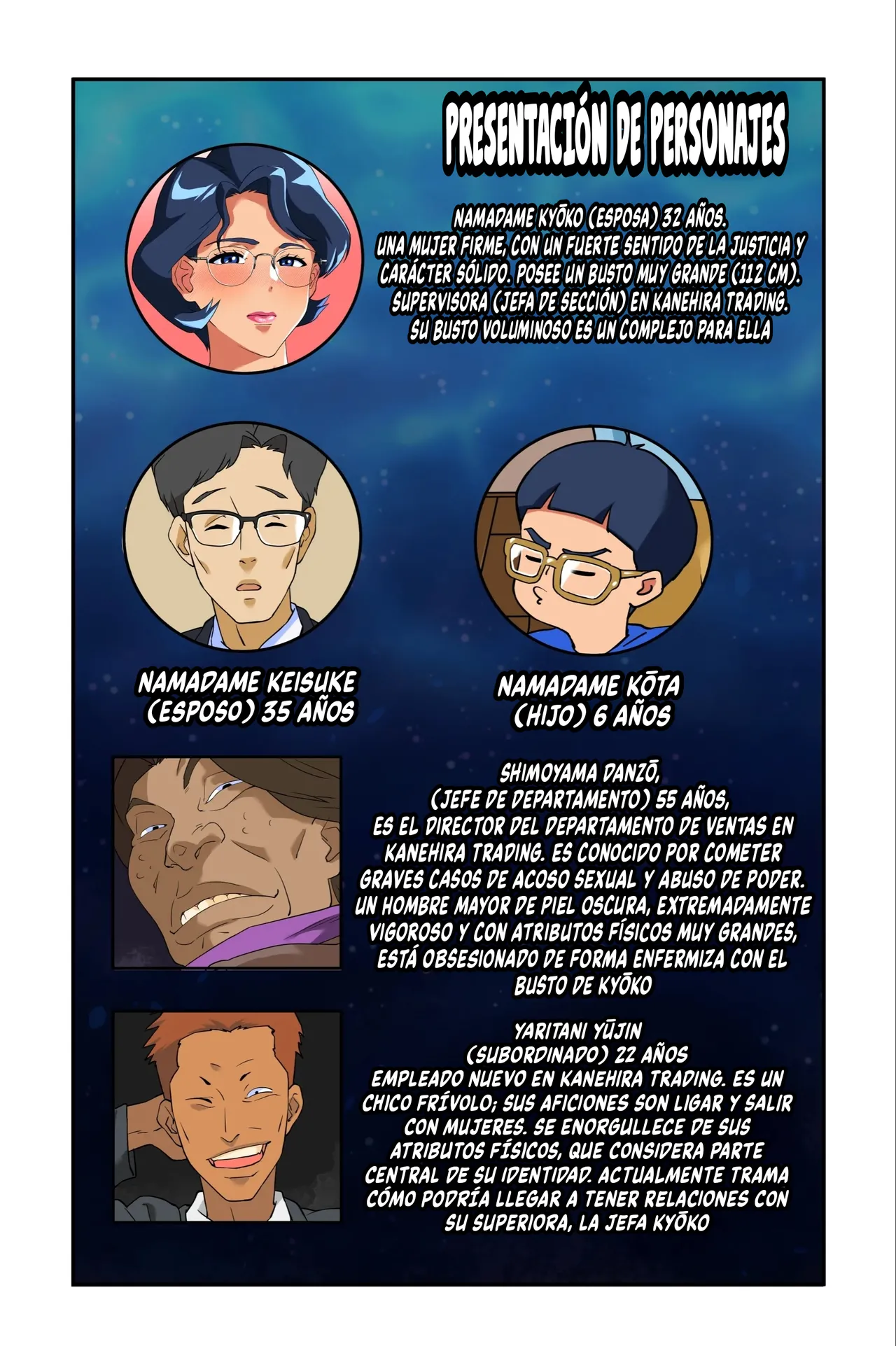 [Mosquito Man] Tsuma no Bakunyuu ni Muragaru Otokotachi ~Zoku Bakunyuu Tsuma Namatame Kyouko~ | Hombres que se aglomeran alrededor del busto explosivo de mi esposa ~La Esposa De Enormes Pechos Namadame Kyoko~ [Spanish] 이미지 번호 4