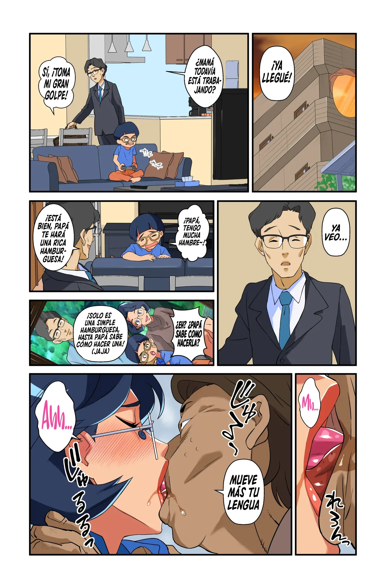 [Mosquito Man] Tsuma no Bakunyuu ni Muragaru Otokotachi ~Zoku Bakunyuu Tsuma Namatame Kyouko~ | Hombres que se aglomeran alrededor del busto explosivo de mi esposa ~La Esposa De Enormes Pechos Namadame Kyoko~ [Spanish] 이미지 번호 11