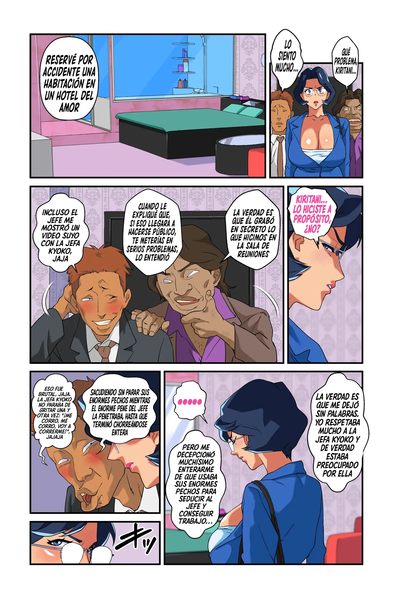 [Mosquito Man] Tsuma no Bakunyuu ni Muragaru Otokotachi ~Zoku Bakunyuu Tsuma Namatame Kyouko~ | Hombres que se aglomeran alrededor del busto explosivo de mi esposa ~La Esposa De Enormes Pechos Namadame Kyoko~ [Spanish] 이미지 번호 22