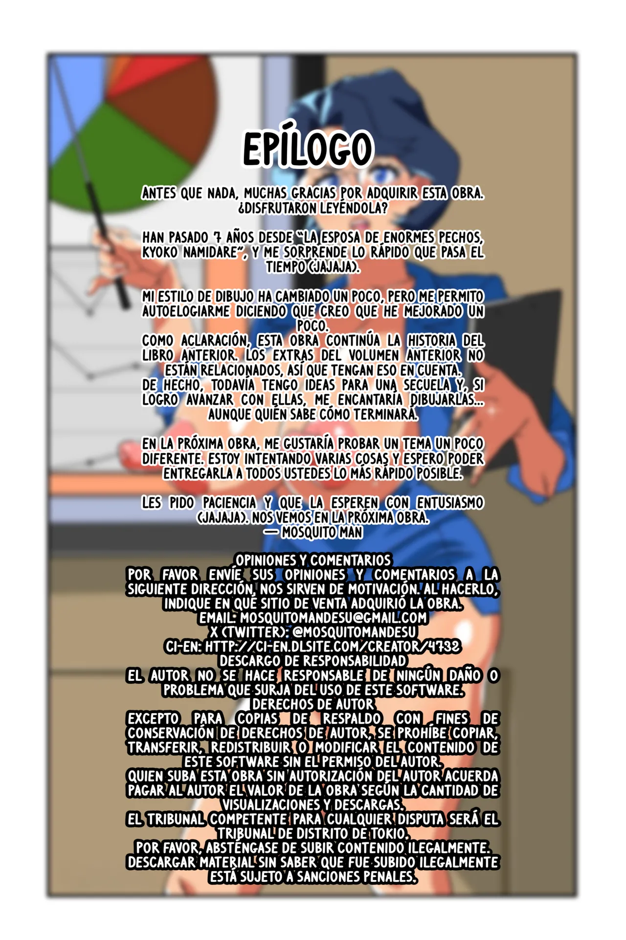 [Mosquito Man] Tsuma no Bakunyuu ni Muragaru Otokotachi ~Zoku Bakunyuu Tsuma Namatame Kyouko~ | Hombres que se aglomeran alrededor del busto explosivo de mi esposa ~La Esposa De Enormes Pechos Namadame Kyoko~ [Spanish] 이미지 번호 61