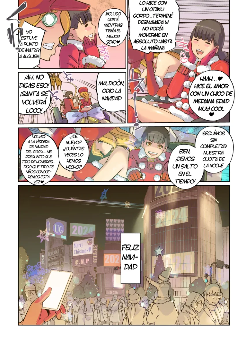 [C.N.P (clone Ningen)] Mainichi ga Merry Christmas｜Cada Día es Navidad [Spanish] [Fritz Translations] изображение № 48