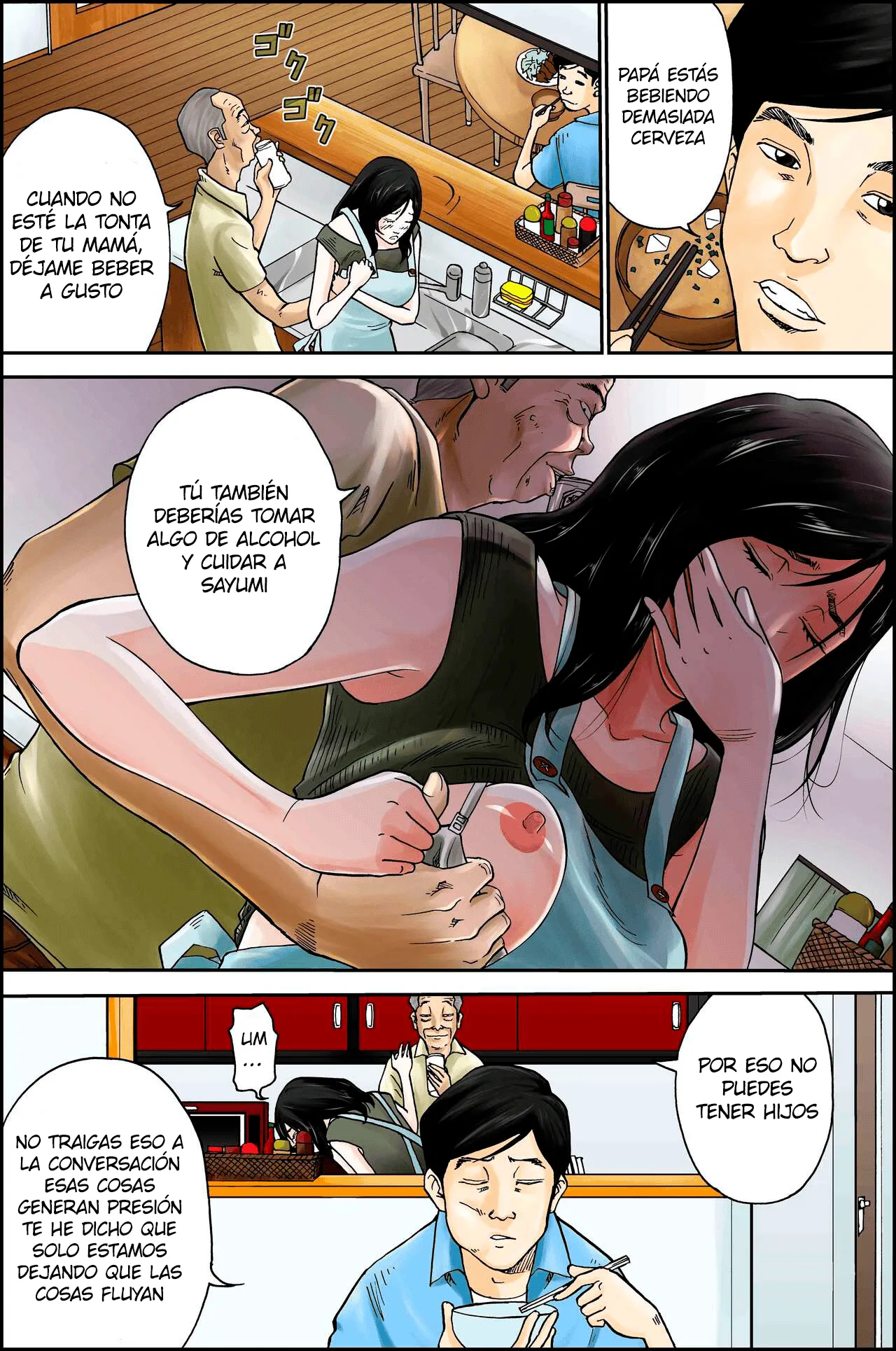 [Yaoyorozu Shachuu] D.H Danna ni Himitsu ~Ishihara Sayumi 32-sai no Baai~ Natsu no Yukata no Omowaku｜D.H Un Secreto para Mi Esposo ~El Caso de Sayumi Ishihara, 32 años~ Los Pensamientos detras del Yukata de Verano [Spanish] [Pajerosxnx] Bildnummer 13