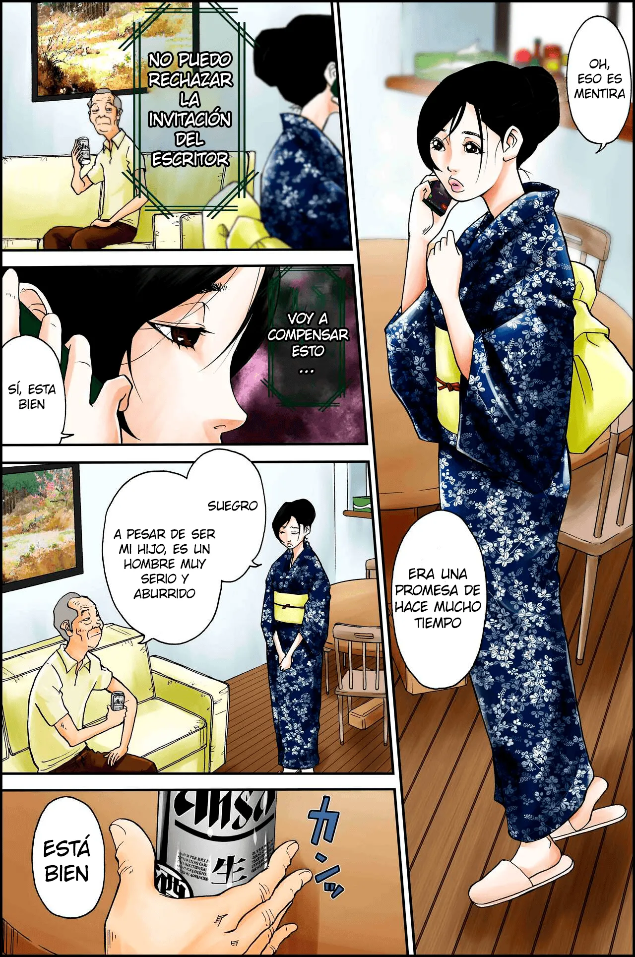 [Yaoyorozu Shachuu] D.H Danna ni Himitsu ~Ishihara Sayumi 32-sai no Baai~ Natsu no Yukata no Omowaku｜D.H Un Secreto para Mi Esposo ~El Caso de Sayumi Ishihara, 32 años~ Los Pensamientos detras del Yukata de Verano [Spanish] [Pajerosxnx] Bildnummer 26