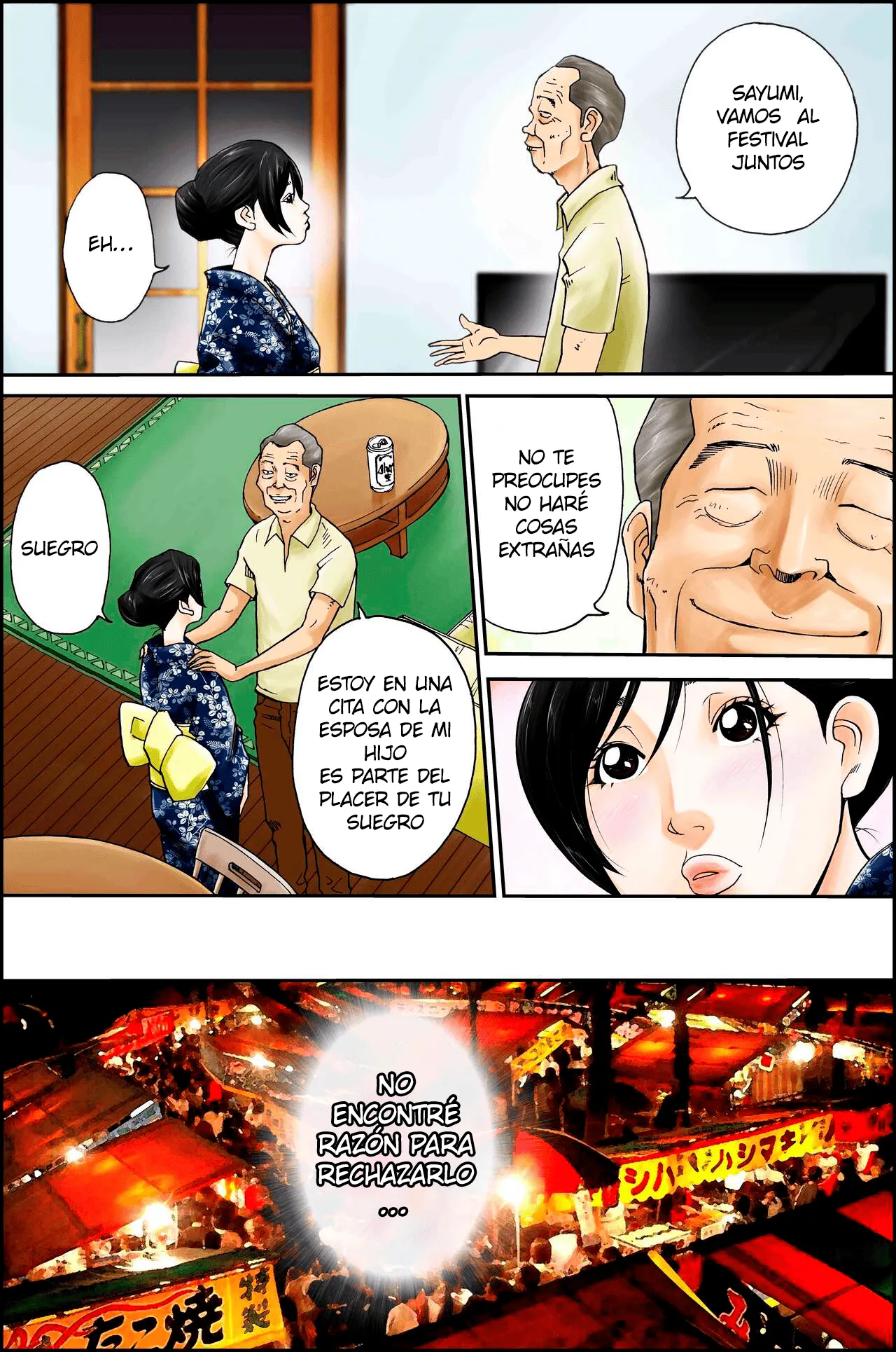 [Yaoyorozu Shachuu] D.H Danna ni Himitsu ~Ishihara Sayumi 32-sai no Baai~ Natsu no Yukata no Omowaku｜D.H Un Secreto para Mi Esposo ~El Caso de Sayumi Ishihara, 32 años~ Los Pensamientos detras del Yukata de Verano [Spanish] [Pajerosxnx] Bildnummer 27