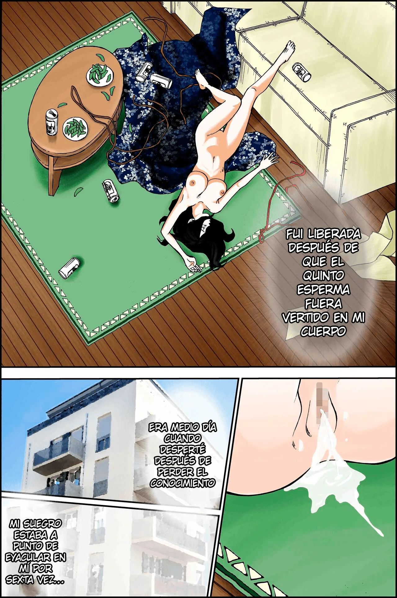 [Yaoyorozu Shachuu] D.H Danna ni Himitsu ~Ishihara Sayumi 32-sai no Baai~ Natsu no Yukata no Omowaku｜D.H Un Secreto para Mi Esposo ~El Caso de Sayumi Ishihara, 32 años~ Los Pensamientos detras del Yukata de Verano [Spanish] [Pajerosxnx] Bildnummer 56