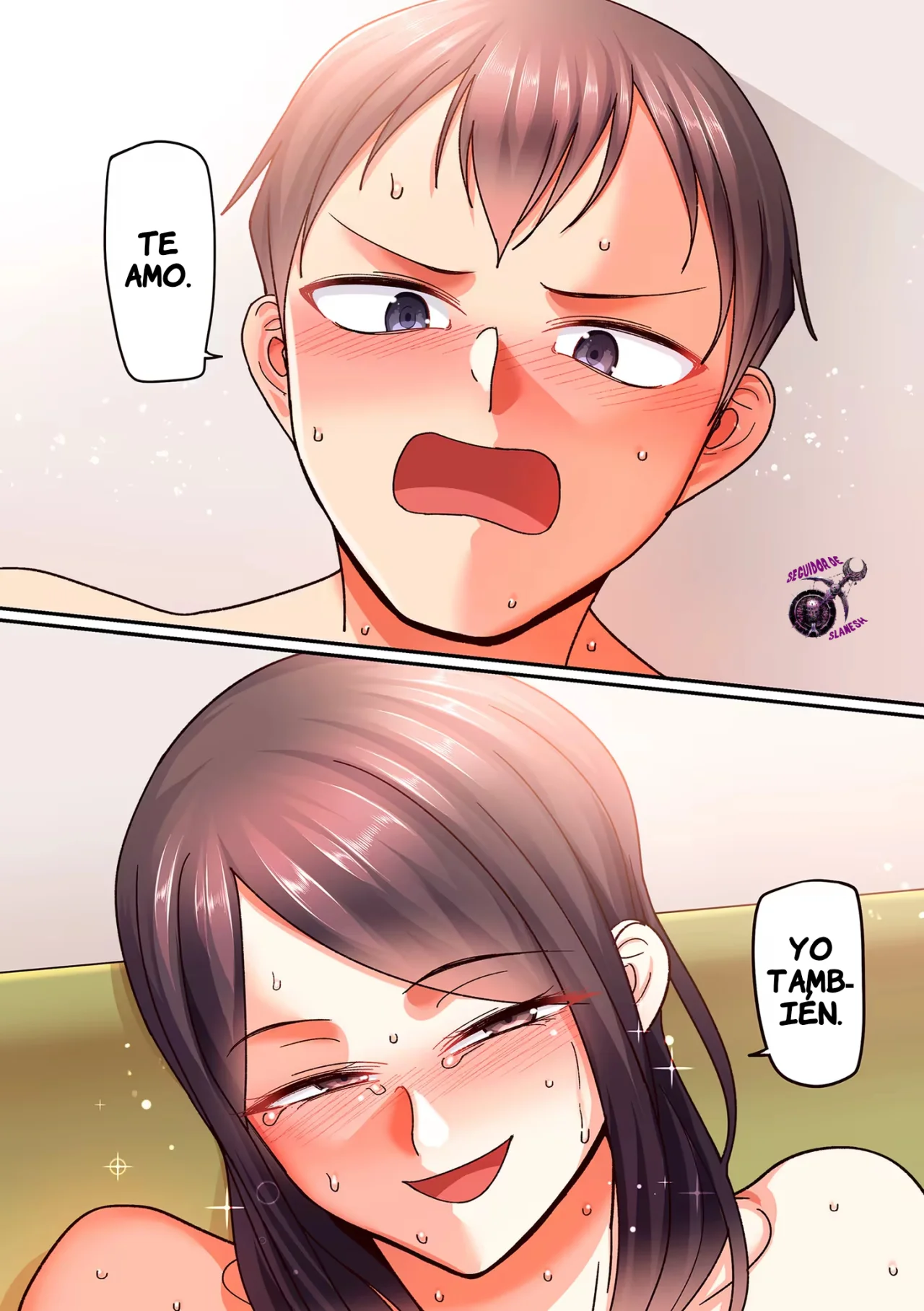 [Yamamoto Zenzen] Kaede to Junpei no Baai 1｜La Historia de Kaede y Junpei 1 [Spanish] [Culto a Slanesh] [Digital] imagen número 8