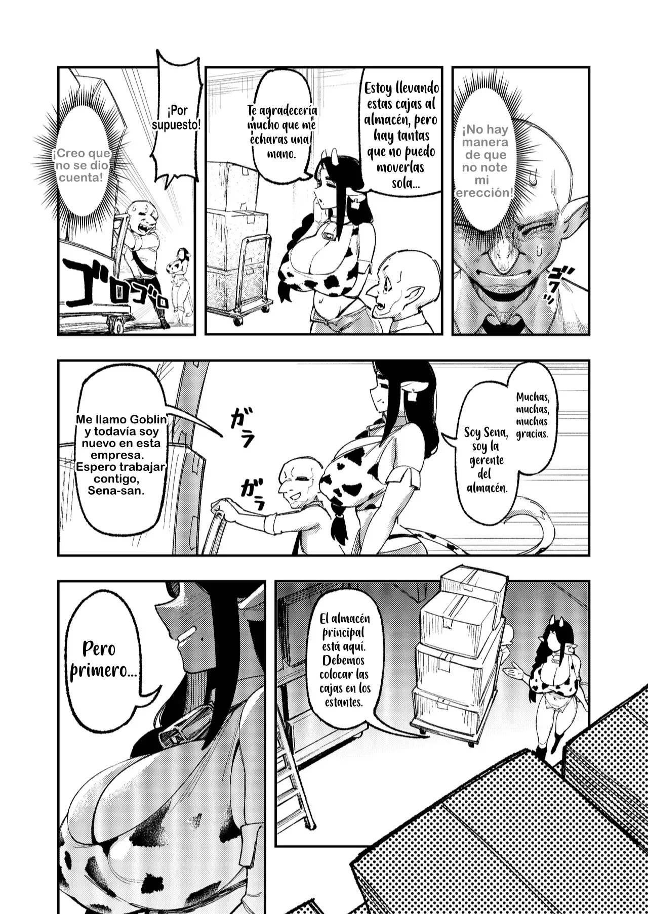 [ProudBanana] Goblin Sei Chiku 02｜Una Bestia Sexual Llamado Goblin 02 [Spanish] [Kotori] [Digital] numero di immagine  29