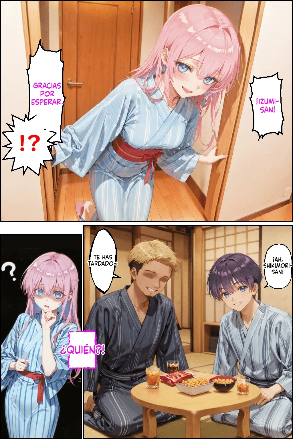 [NTR Paradox] Tabako no nioi ga shita shikimori san [AI Generated] изображение № 45