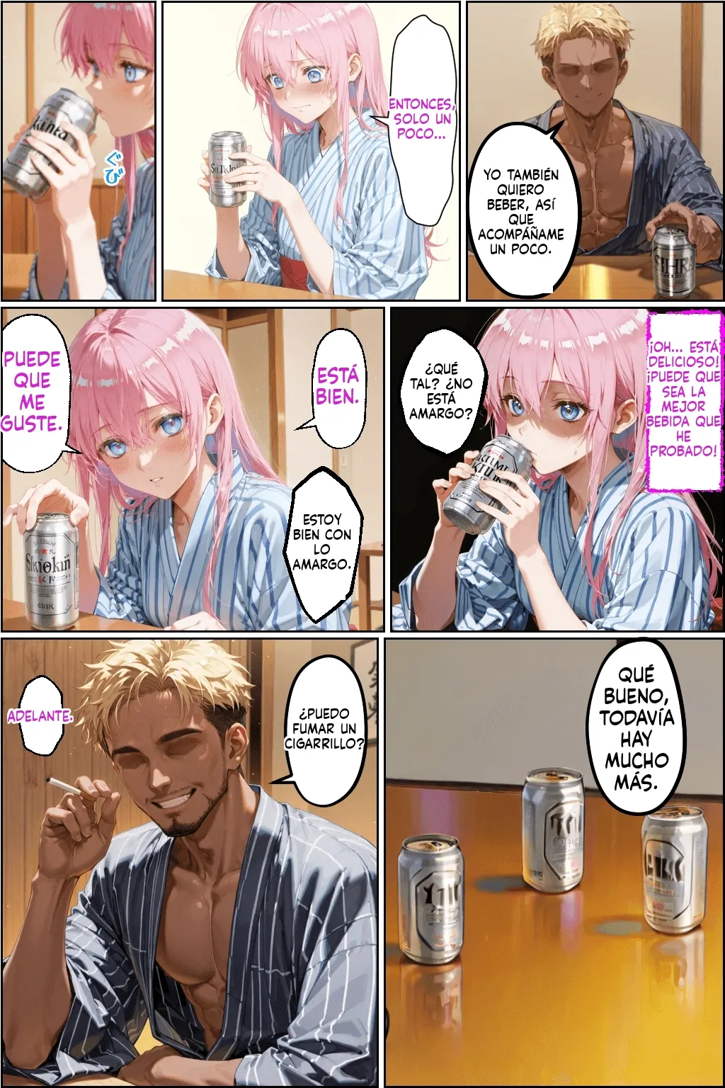 [NTR Paradox] Tabako no nioi ga shita shikimori san [AI Generated] изображение № 65