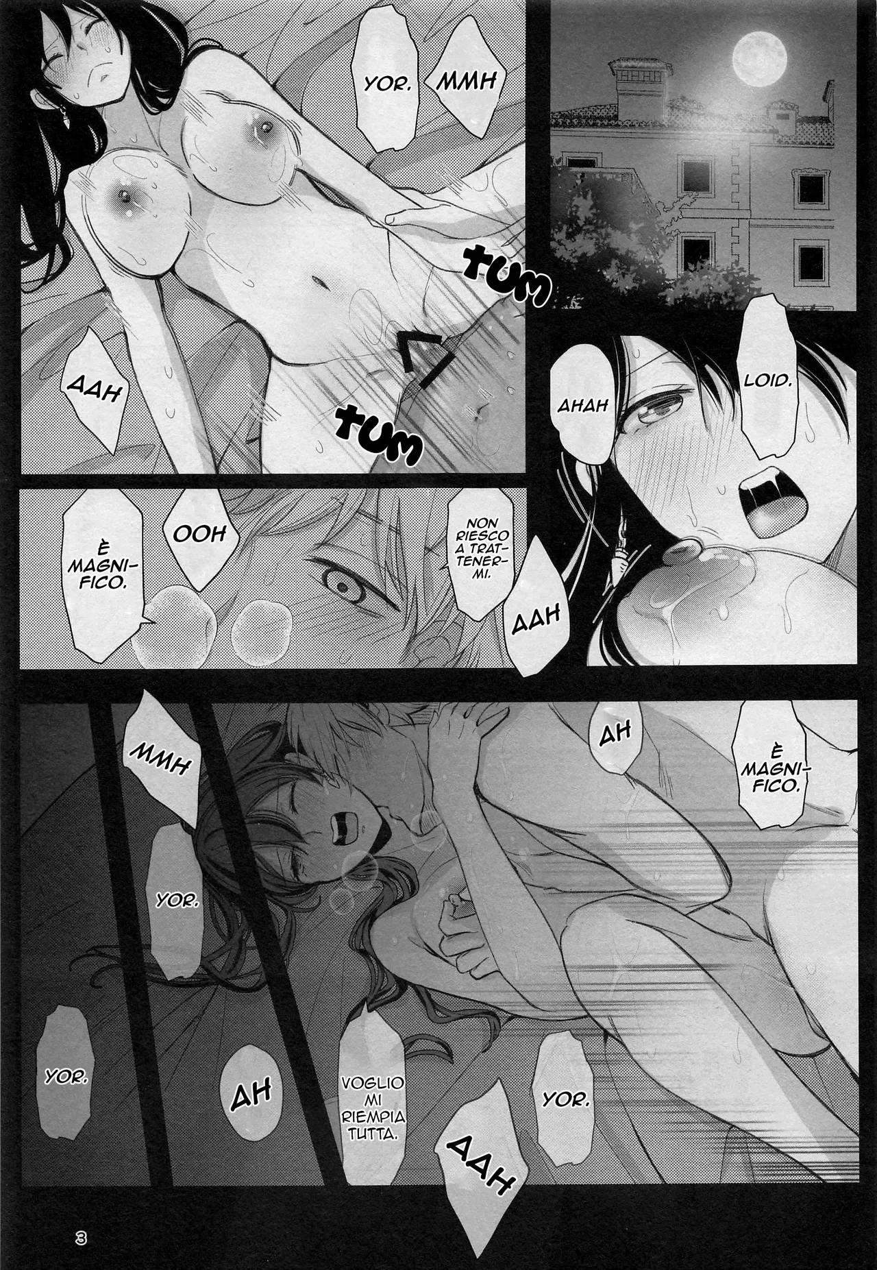 [Coffee Kurage (Sandra)] Nete mo Samete mo | Come in un Sogno (Spy x Family) [Italian] 이미지 번호 2