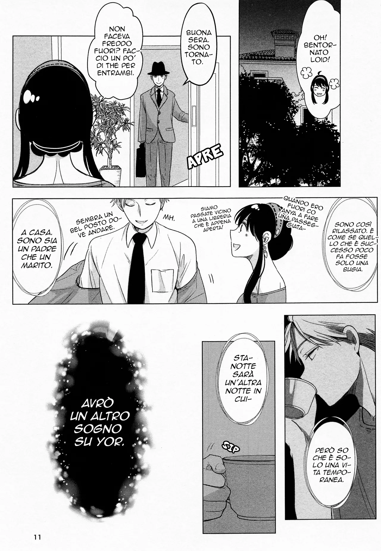 [Coffee Kurage (Sandra)] Nete mo Samete mo | Come in un Sogno (Spy x Family) [Italian] 이미지 번호 10