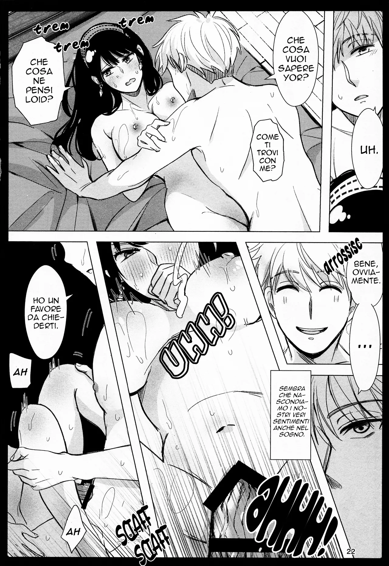 [Coffee Kurage (Sandra)] Nete mo Samete mo | Come in un Sogno (Spy x Family) [Italian] 이미지 번호 21