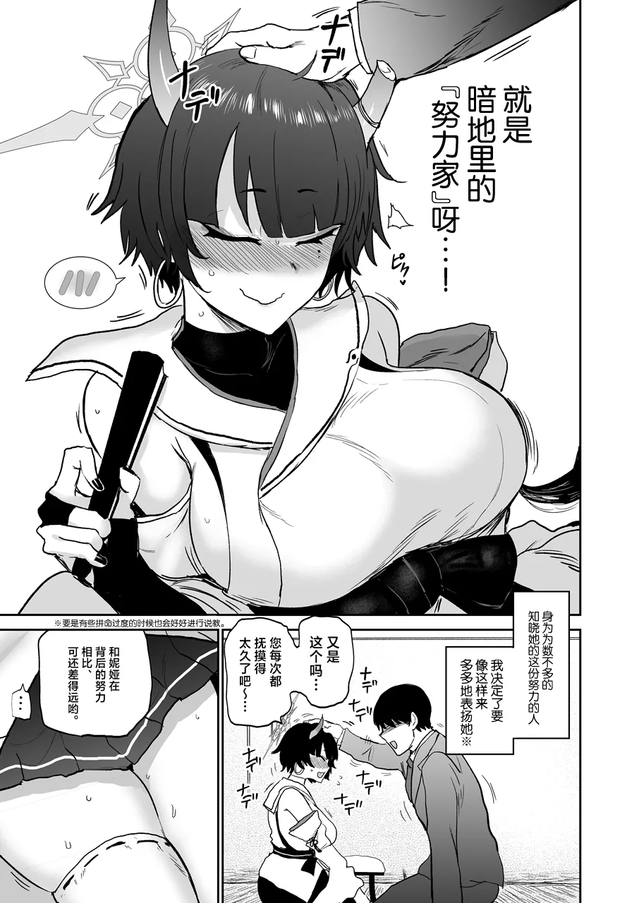 [EARRINGS BOM FACTORY (ICHIGAIN)] Niya, Atama o Nadete Ageyou (Blue Archive) [Chinese] [Digital] numero di immagine  4