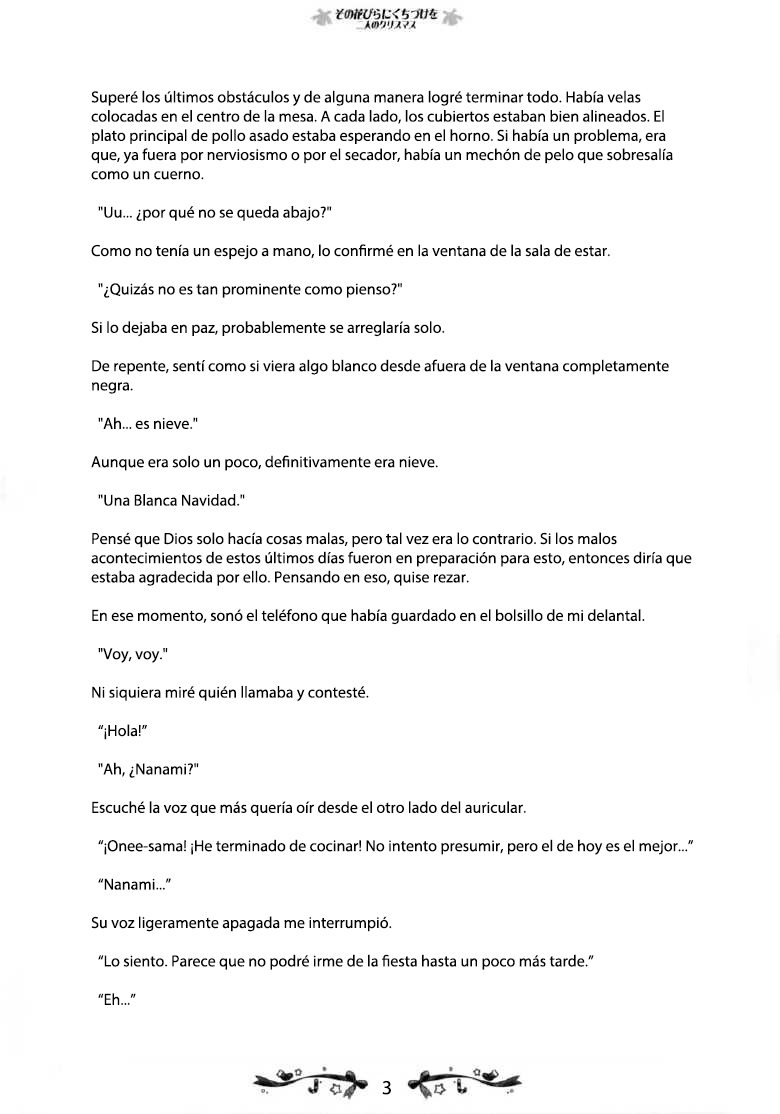 [Fuguriya, Luminocity (Peko, Sano Shinichirou)] Sono Hanabira ni Kuchizuke wo ~Nuestra Navidad Juntas~ [Spanish] 이미지 번호 25