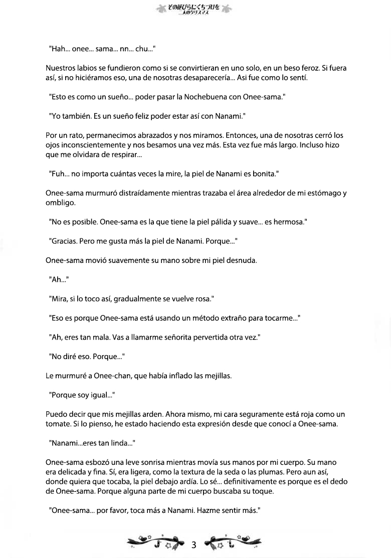 [Fuguriya, Luminocity (Peko, Sano Shinichirou)] Sono Hanabira ni Kuchizuke wo ~Nuestra Navidad Juntas~ [Spanish] 이미지 번호 33